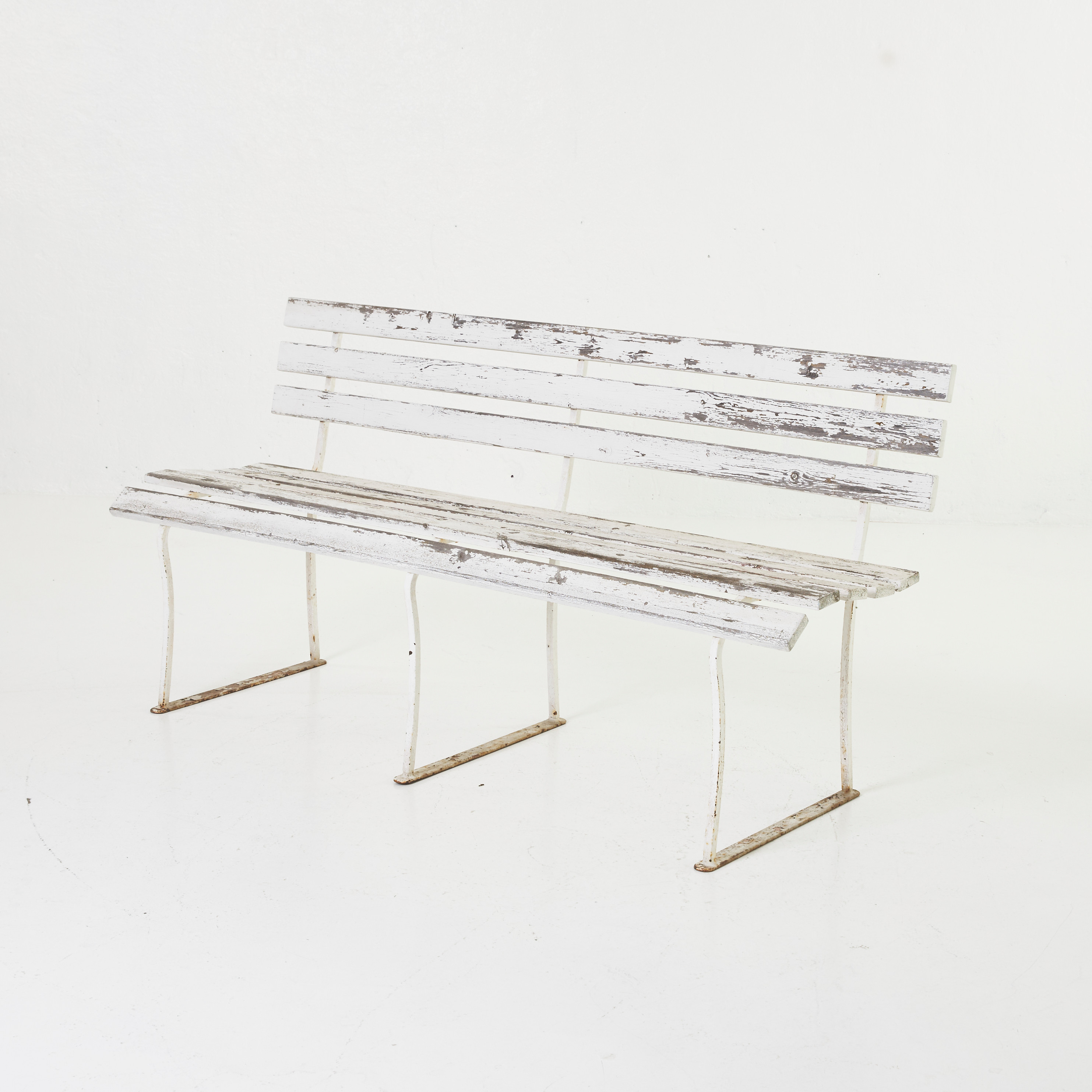 Images for 2344084. GARDEN SOFA, cast iron, mid20th century, painted