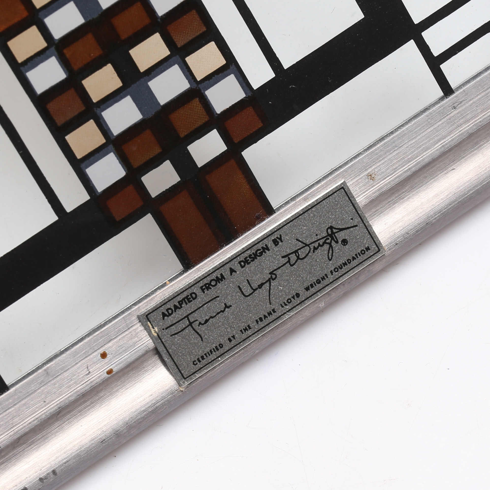 Images for 2355084. WINDOW PENDANT, glass with lead frame, design Frank