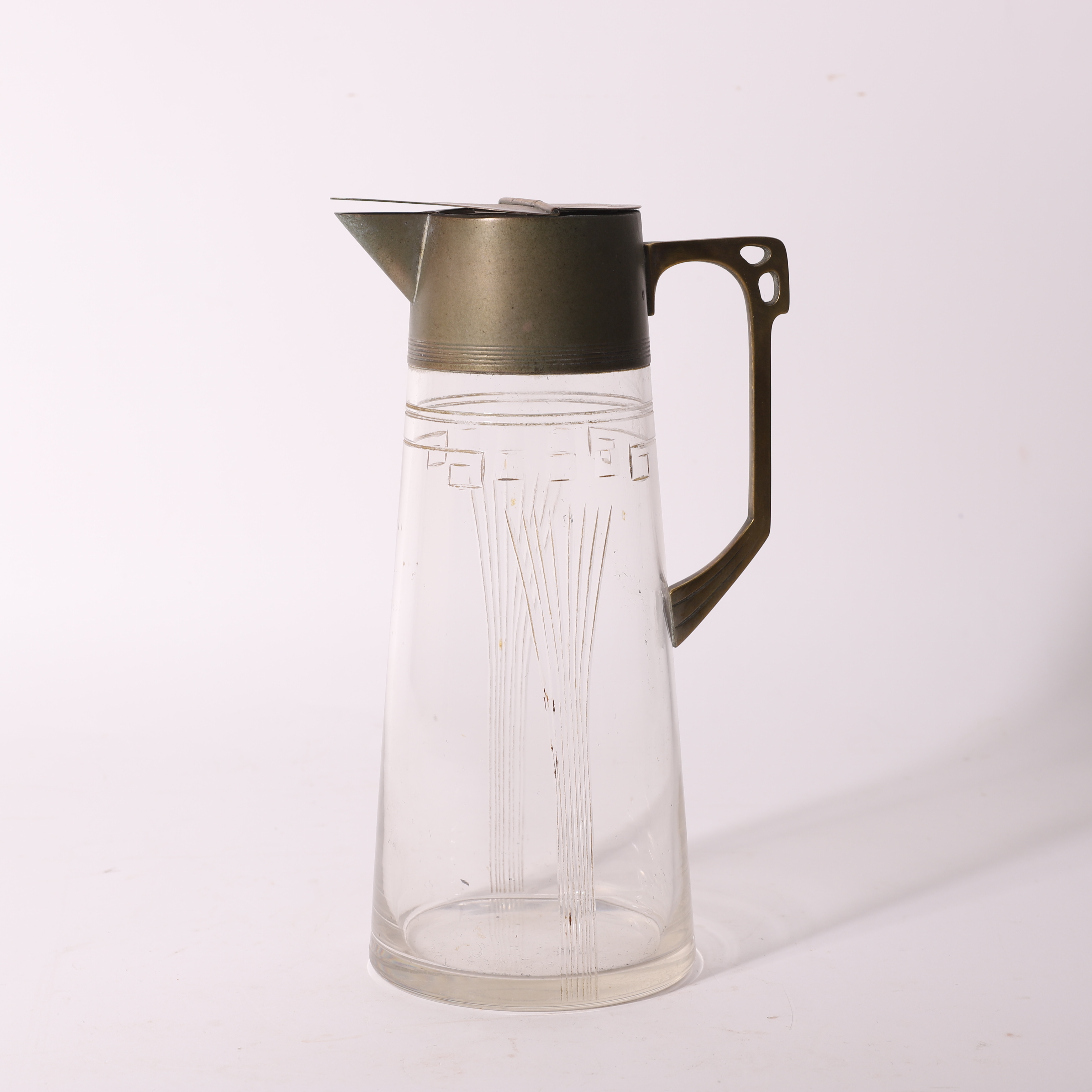Images for 2362888. GLASS JUG. METAL LID. 20S.