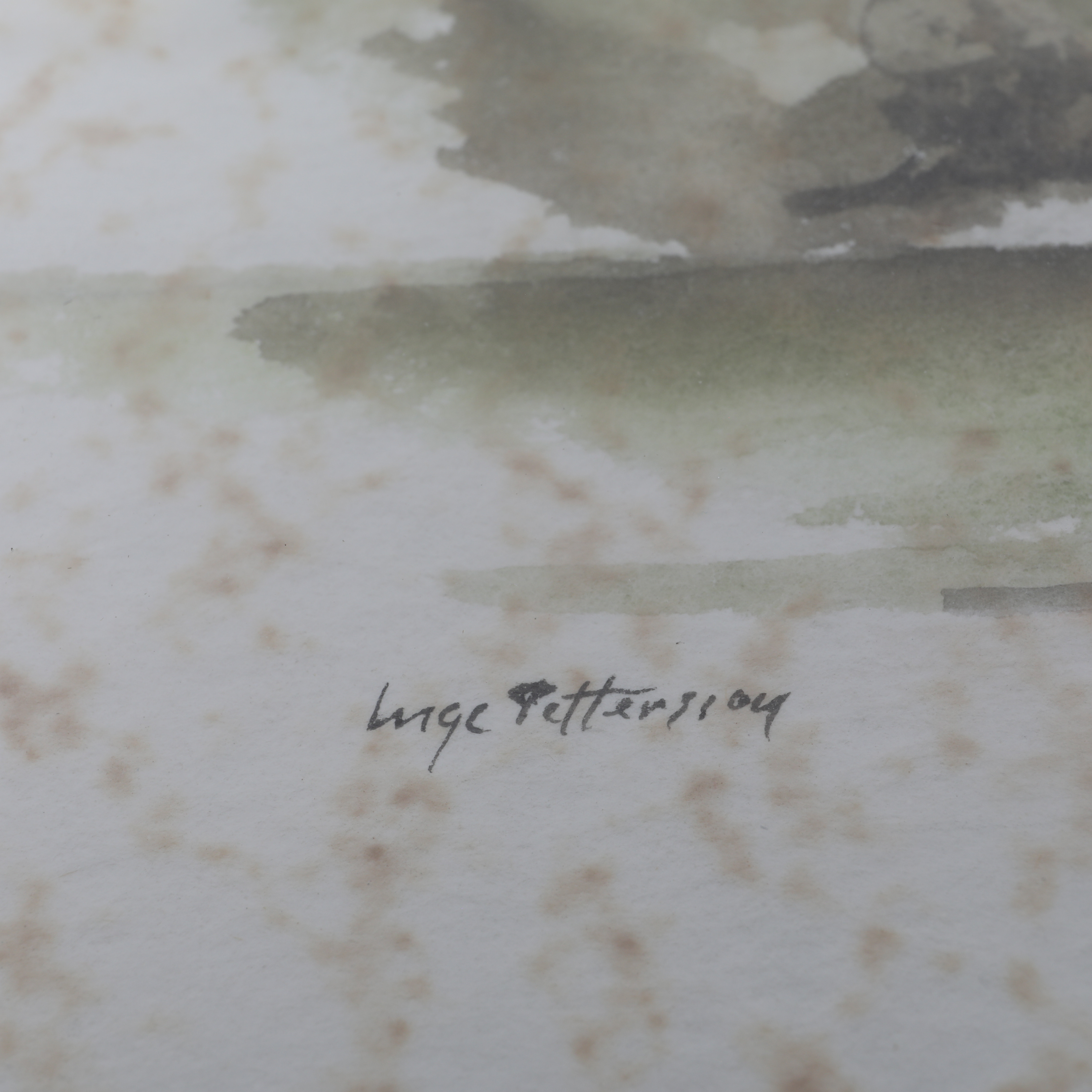 Images for 2374293. INGE PETTERSSON. watercolour, signed Inge