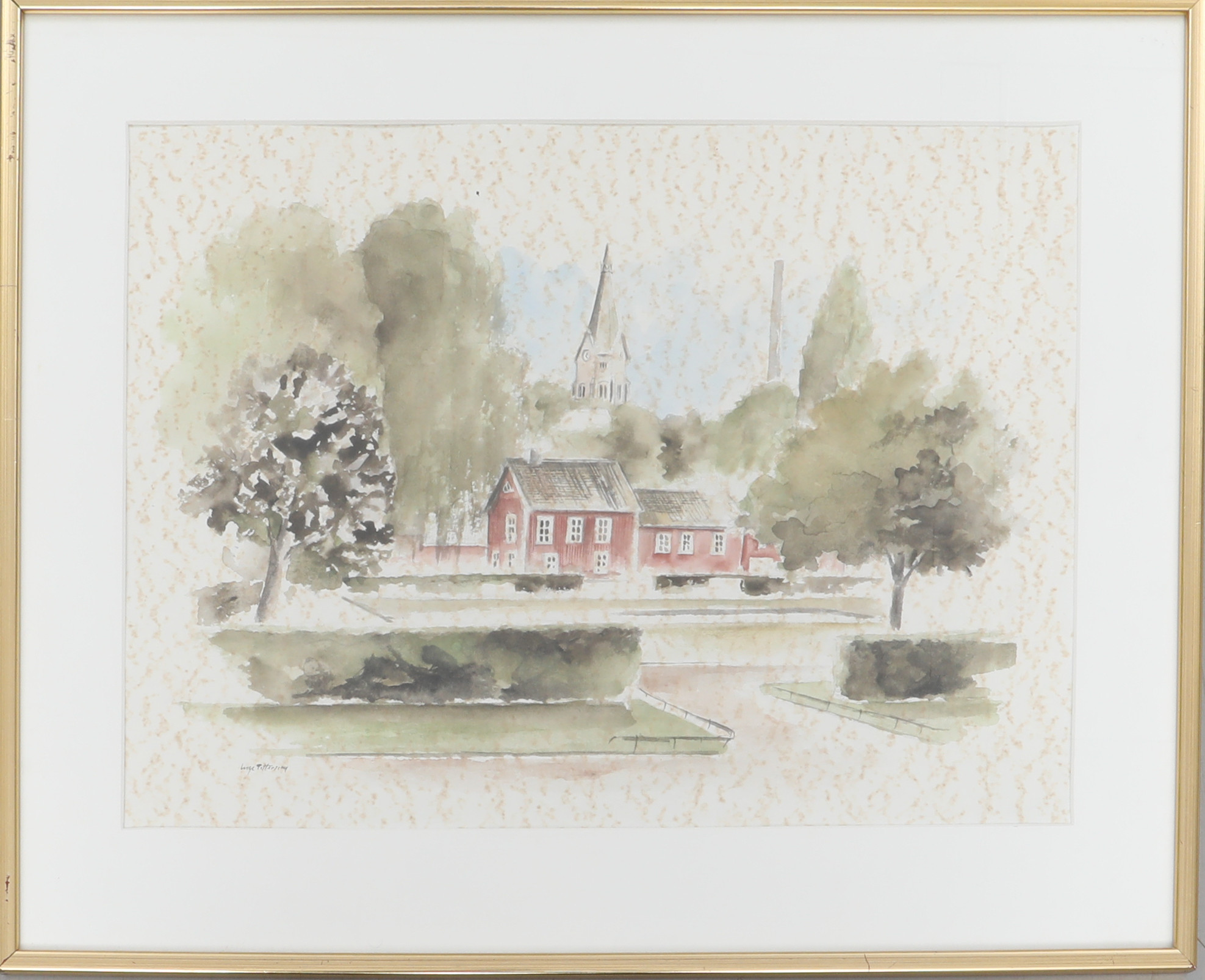 Images for 2374293. INGE PETTERSSON. watercolour, signed Inge