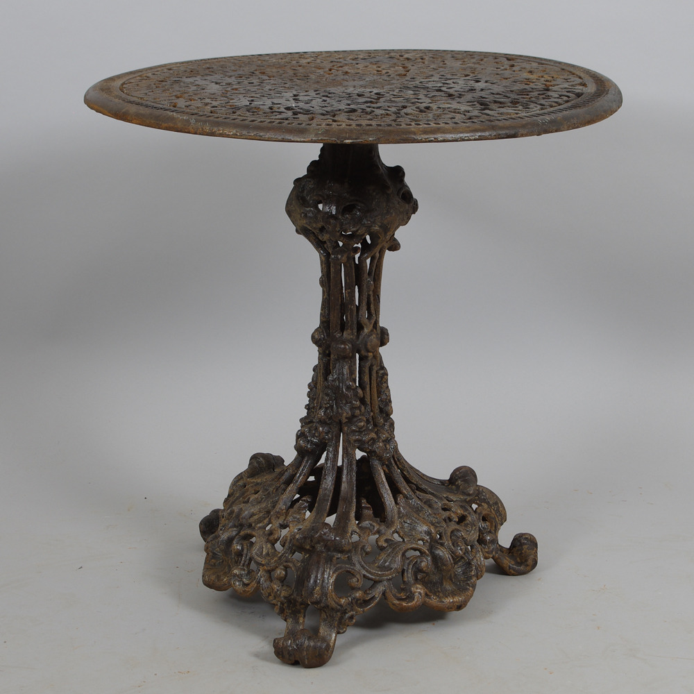 Images for 240346. GARDEN TABLE, cast iron.