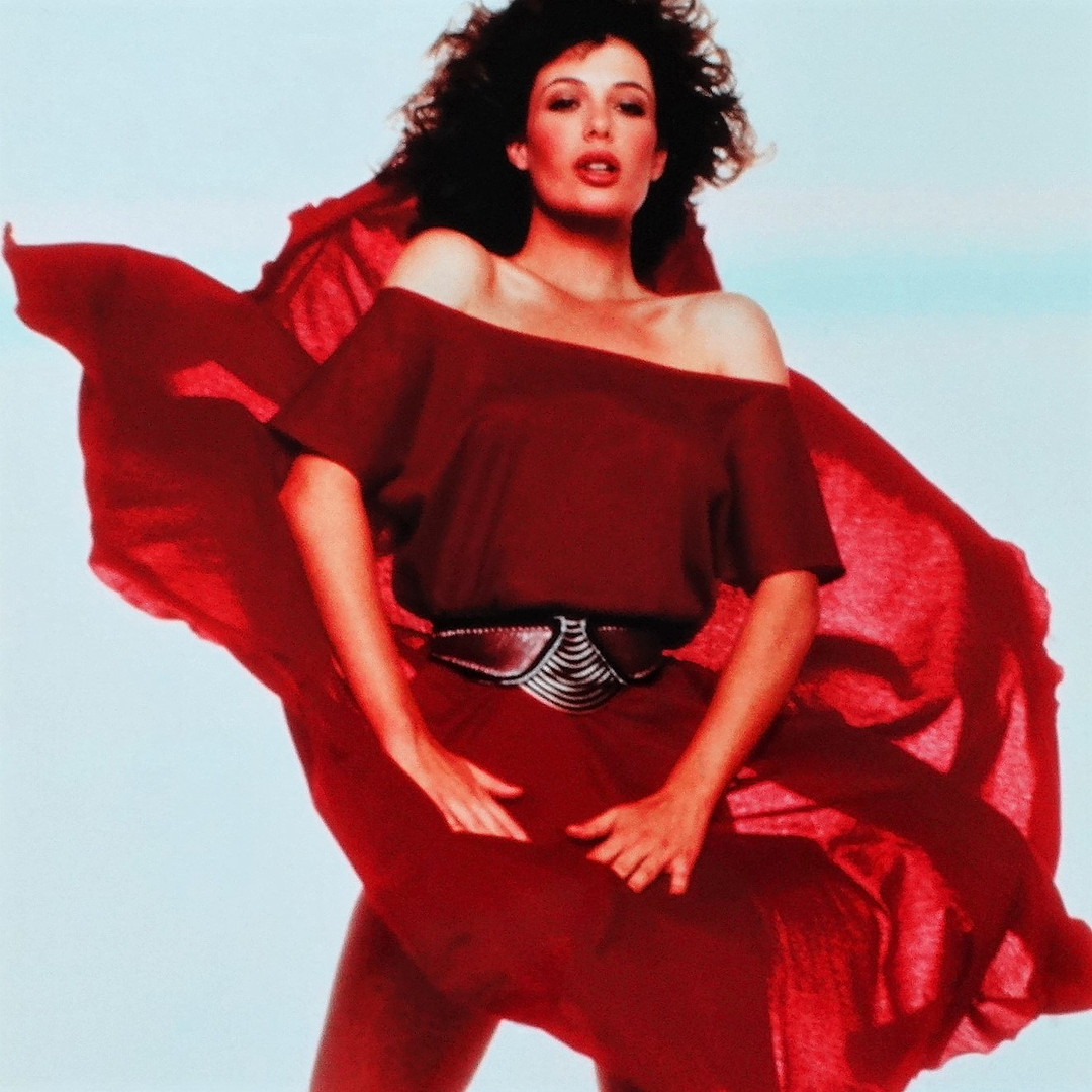 Images for 2420393. KELLY LEBROCK, THE WOMAN IN RED, 1984: FILM PHOTOGRAPHY. - Auctionet