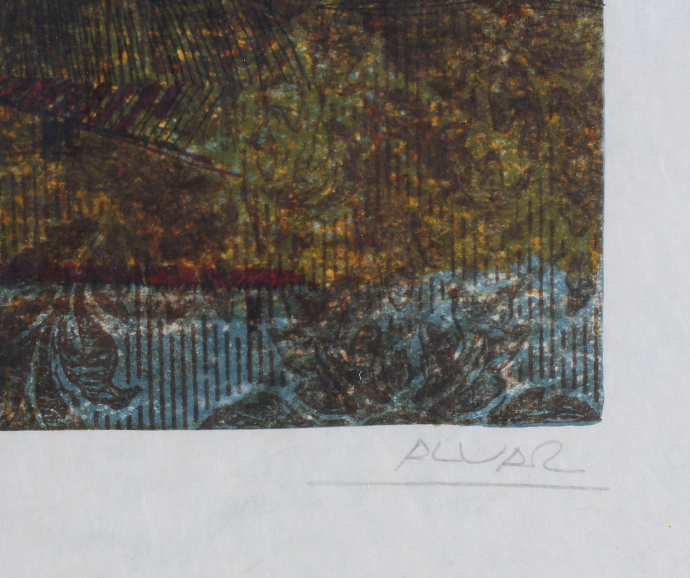 Images for 2428808. ALVAR SUÑOL. Color lithographs, 2 pieces, signed