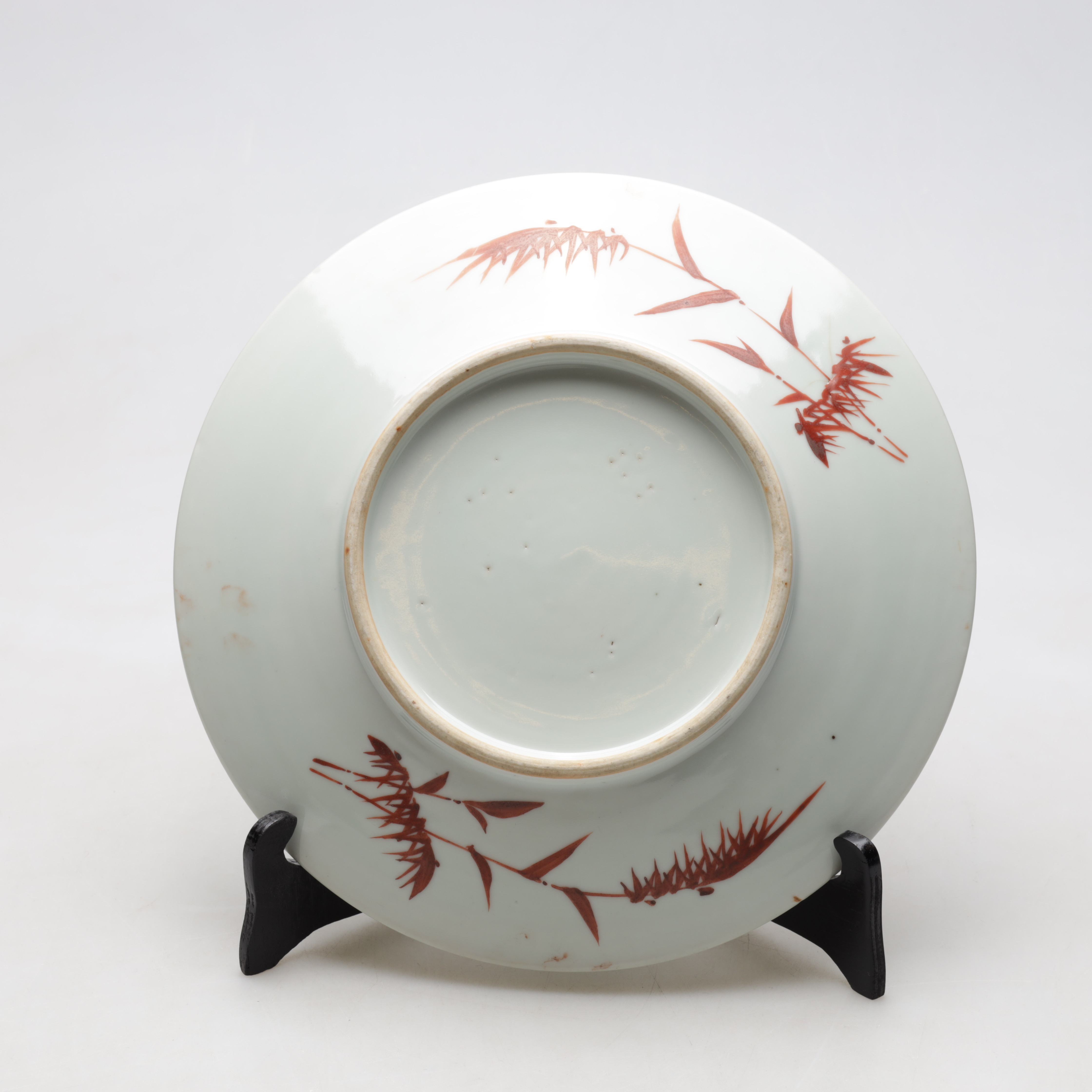Images for 2433079. PLATE, porcelain, probably Tongzhi (18621875