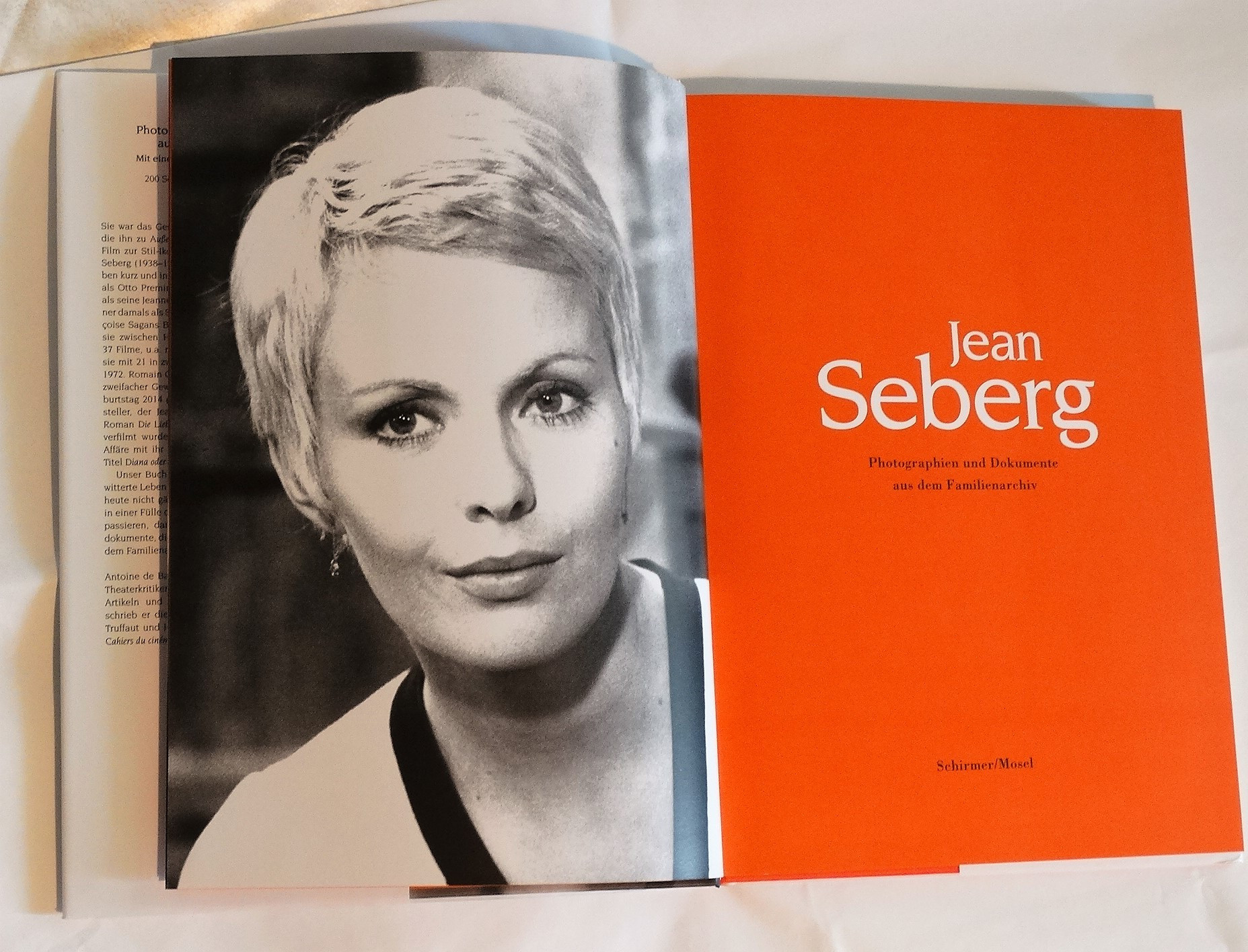 Images for 2451999. JEAN SEBERG, photo book, Verlag Schirmer/Mosel, 2014. - Auctionet Images for 2451999. JEAN SEBERG, photo book, Verlag Schirmer/Mosel, 2014. - Auctionet