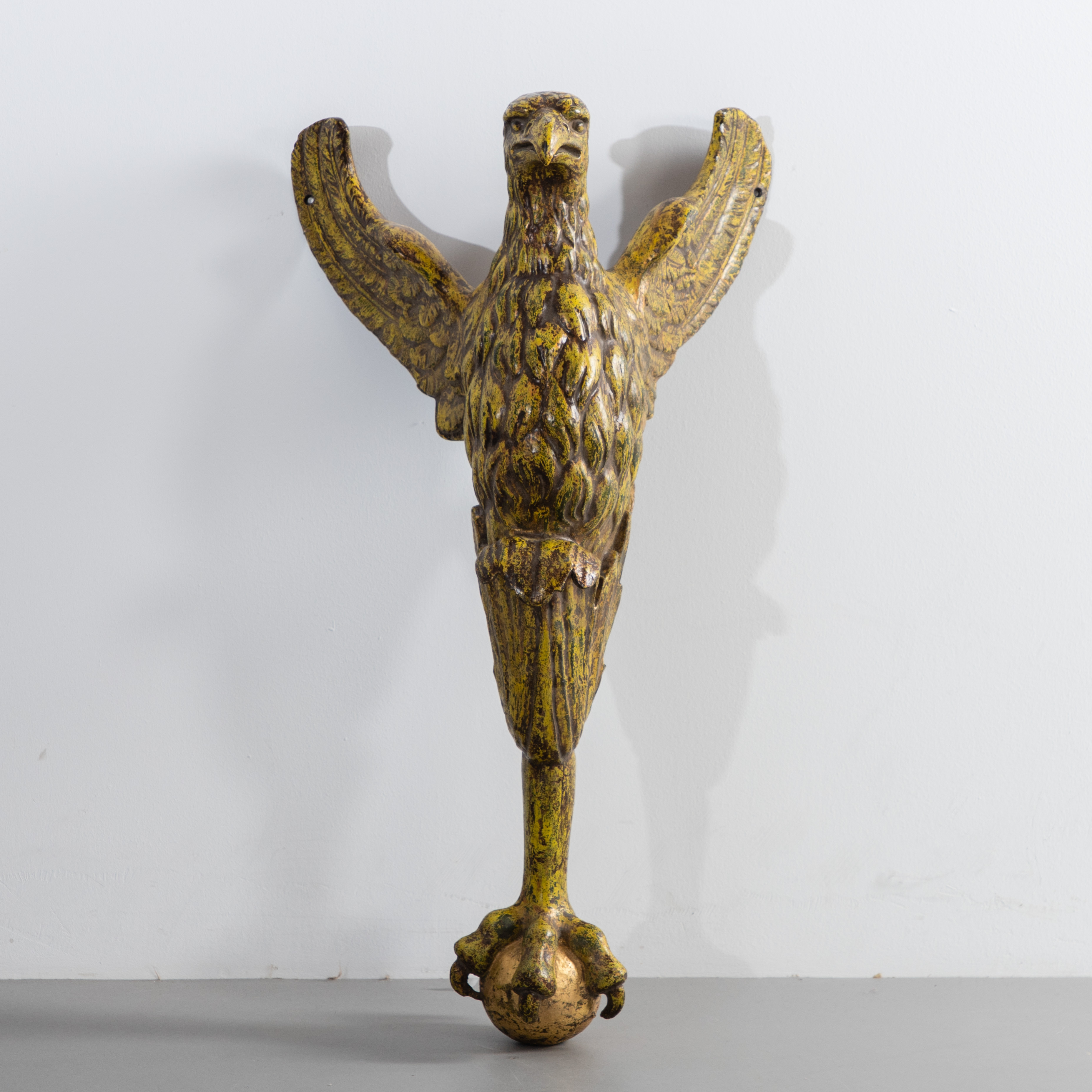 Images for 2455555. Eagle figure, cast iron, France, 1. half of the