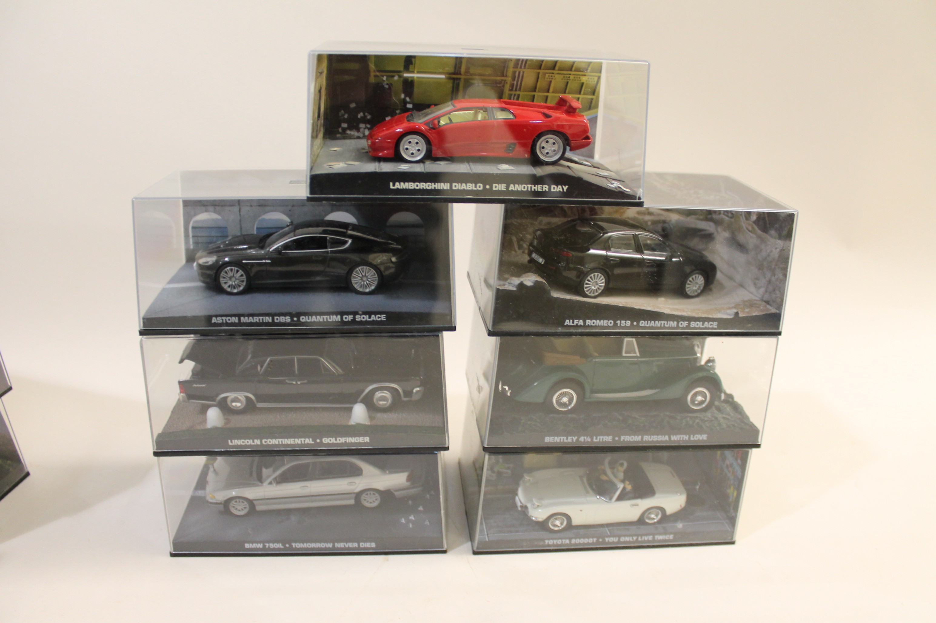 Images for 2456032. JAMES BOND BOXED DIE CAST CAR COLLECTION G E FABBRI, & JAMES BOND