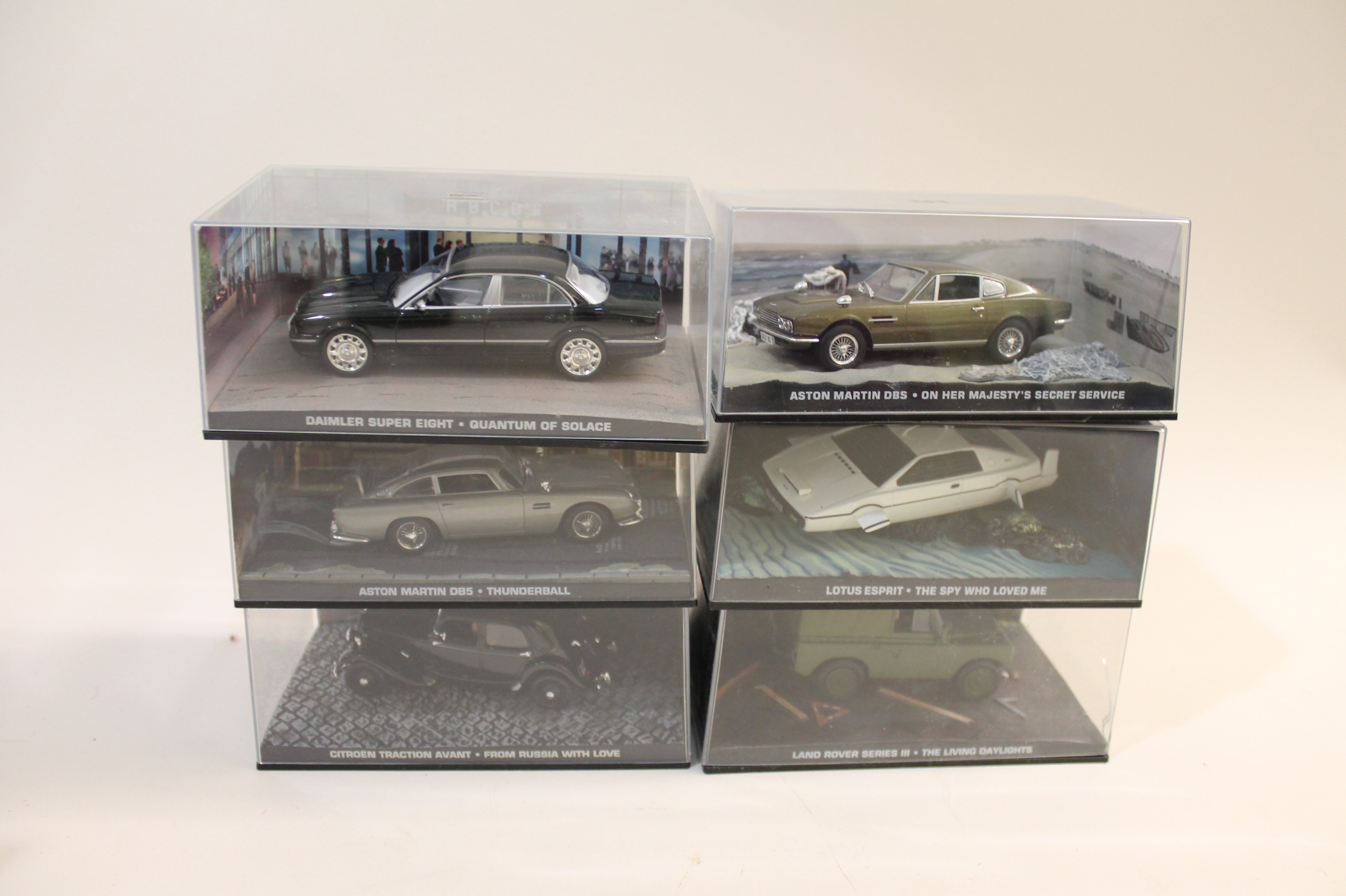 Images for 2456032. JAMES BOND BOXED DIE CAST CAR COLLECTION G E FABBRI, & JAMES BOND