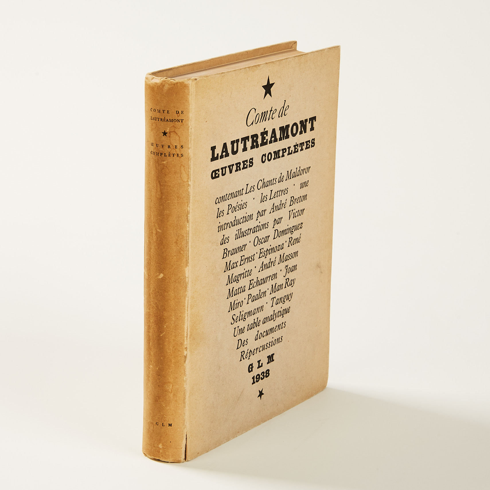 Bilder för 2464849. COMTE DE LAUTRÉAMONT, Oeuvres complétes, Paris 1938