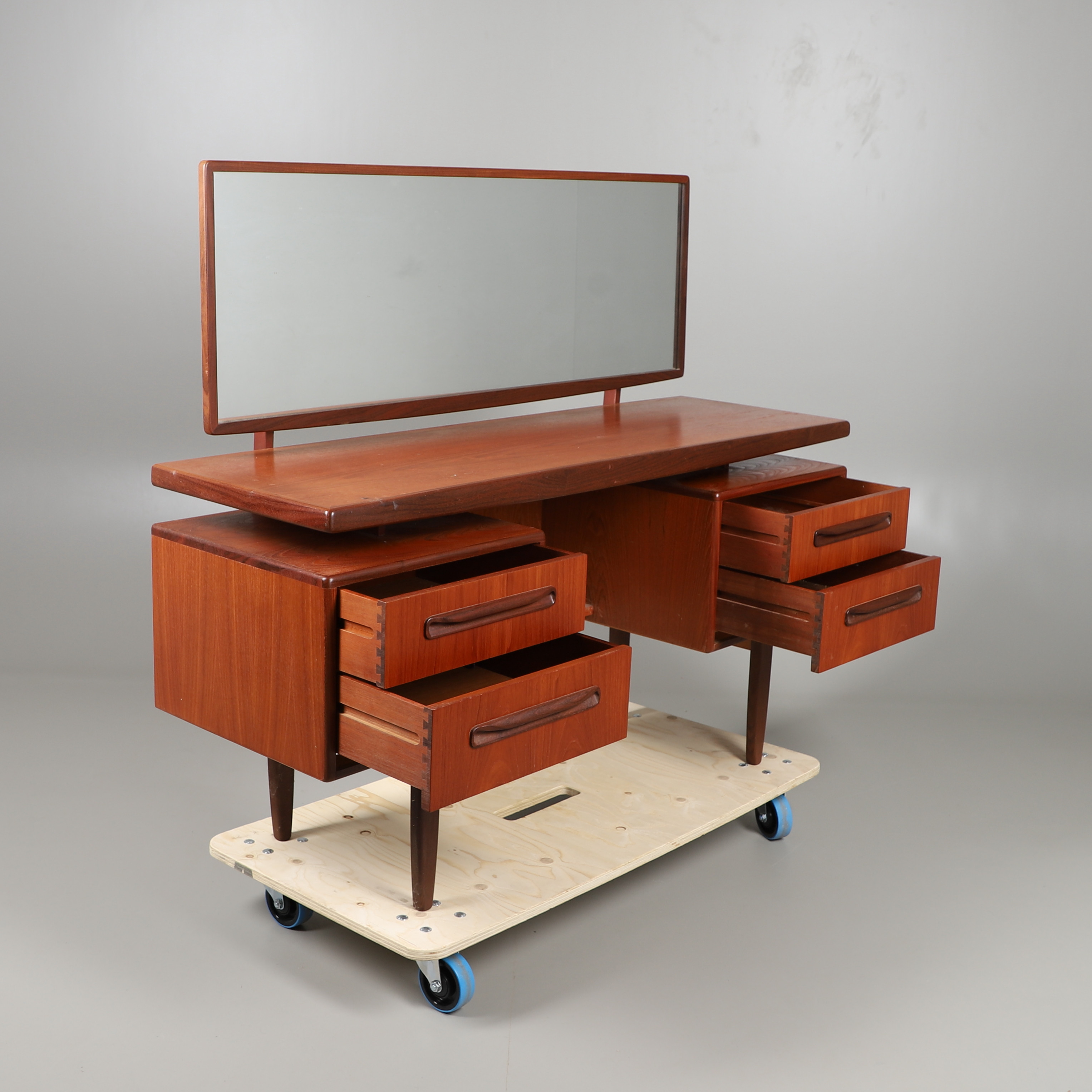 Images for 2473598. A MID CENTURY GPLAN TEAK DRESSING TABLE AND