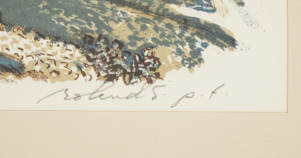 Images for 2474942. ROLAND SVENSSON. "Gillöga Västerhamn", color