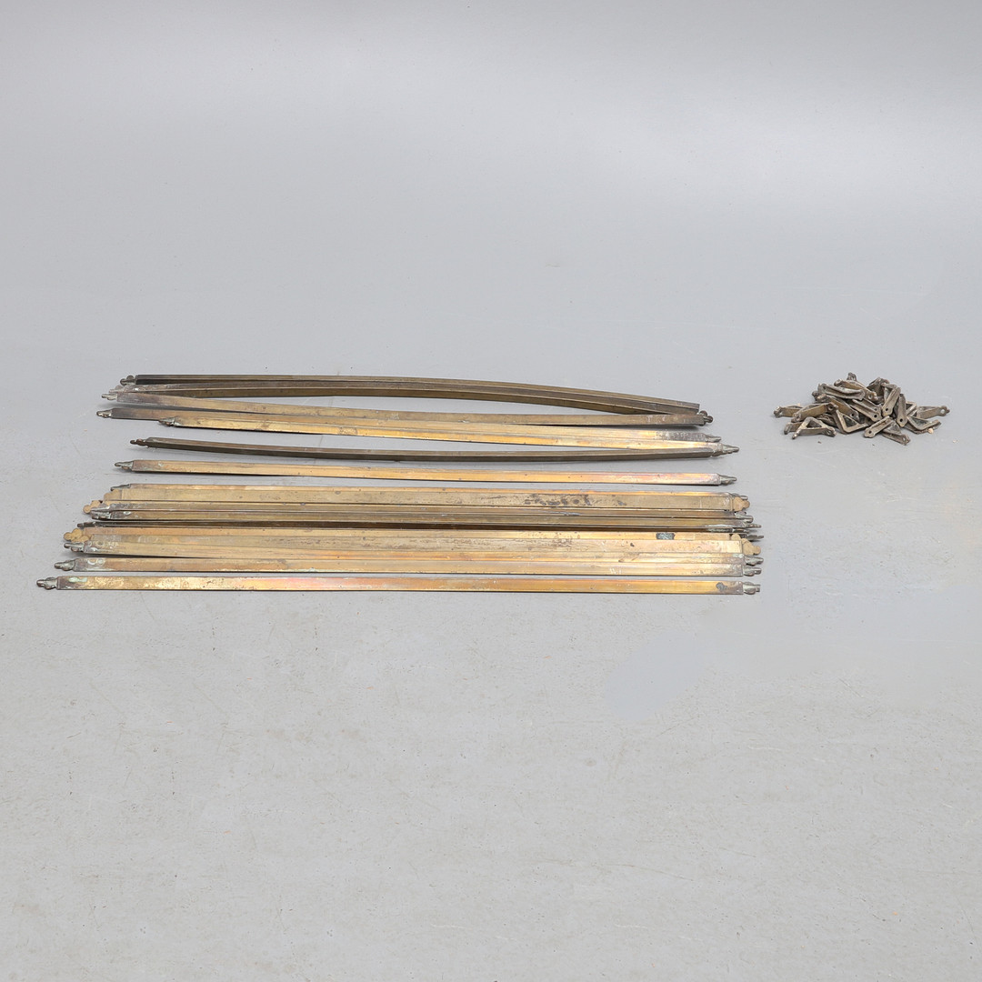 Images for 2486208. A SET OF SIXTEEN LATE VICTORIAN / EDWARDIAN BRASS