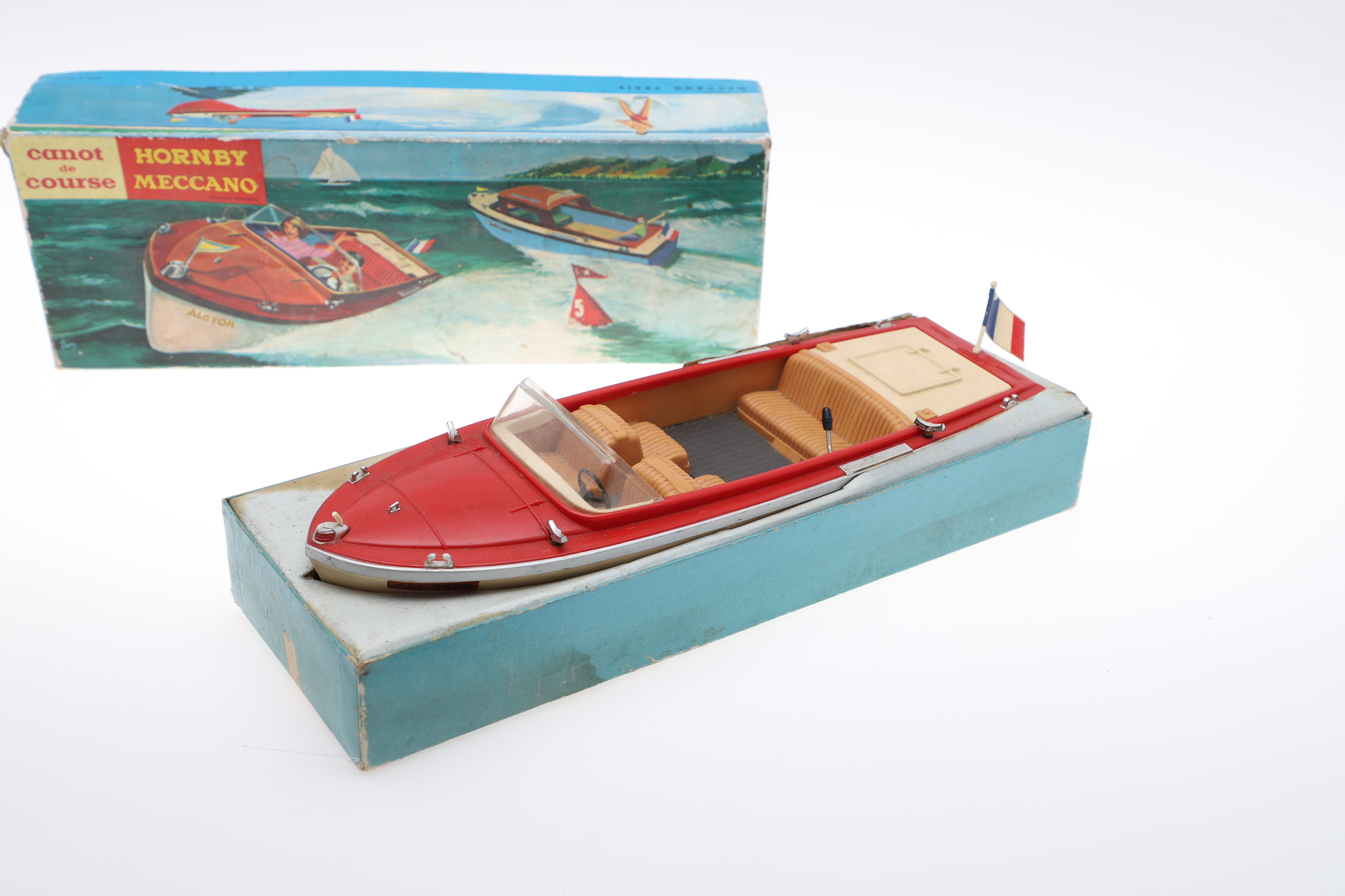 HORNBY MECCANO CANOT de course à ressort ALCYON EUR 30,00 - FR
