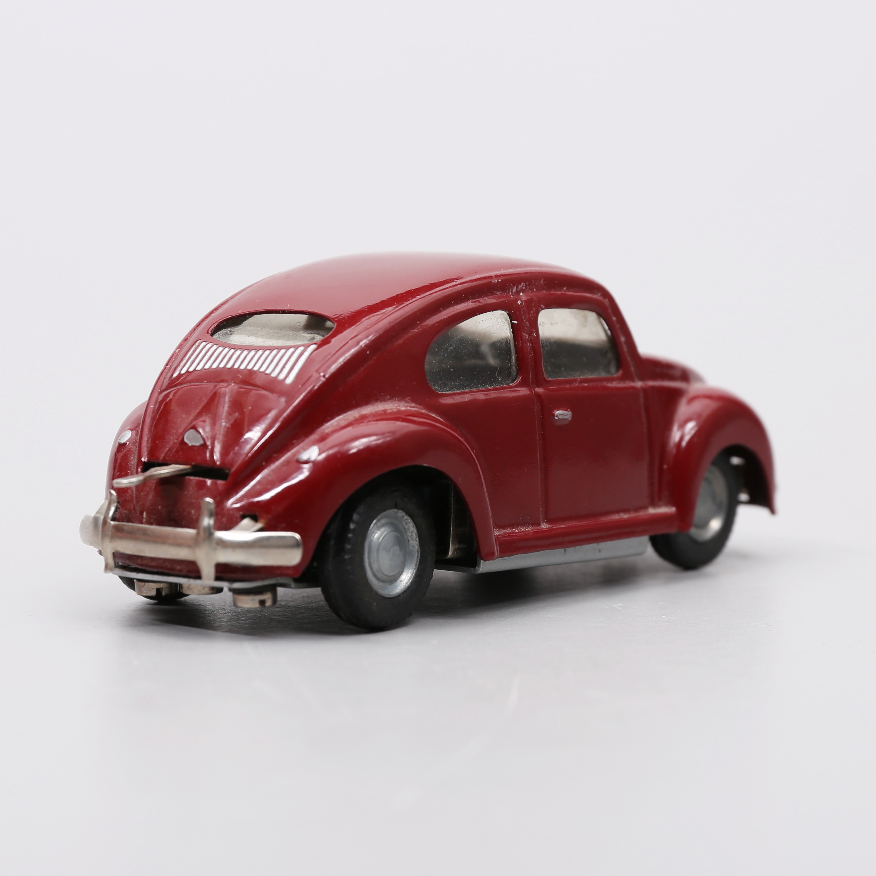 DUX 1/43 Volkswagen Coccinelle Porsche 1500 Rouge - Allemagne - Occasion (neuve Sans Boîte)