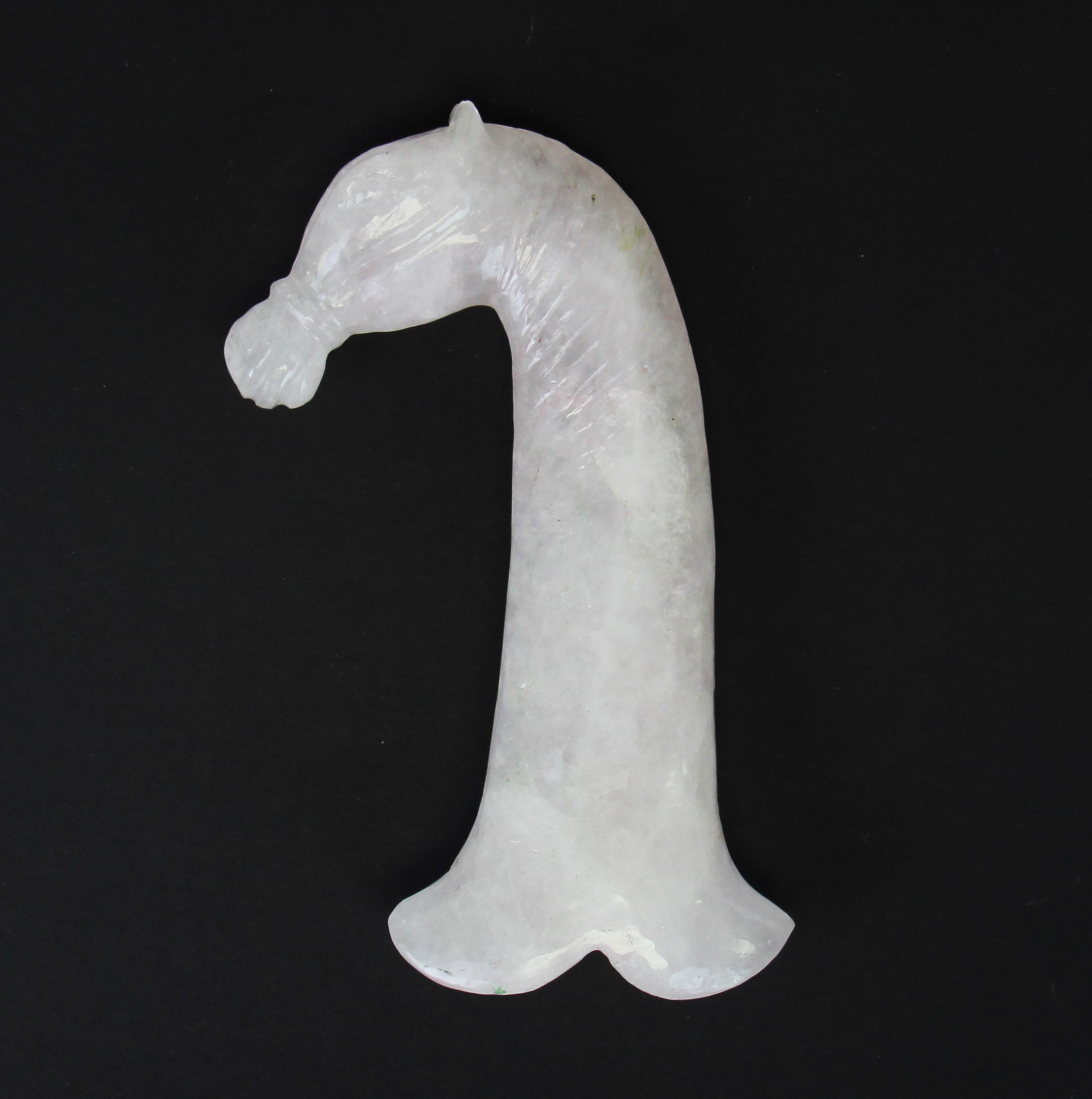 Images for 2575864. ROCK CRYSTAL MUGHAL HORSES HEAD DAGGER HILT ...