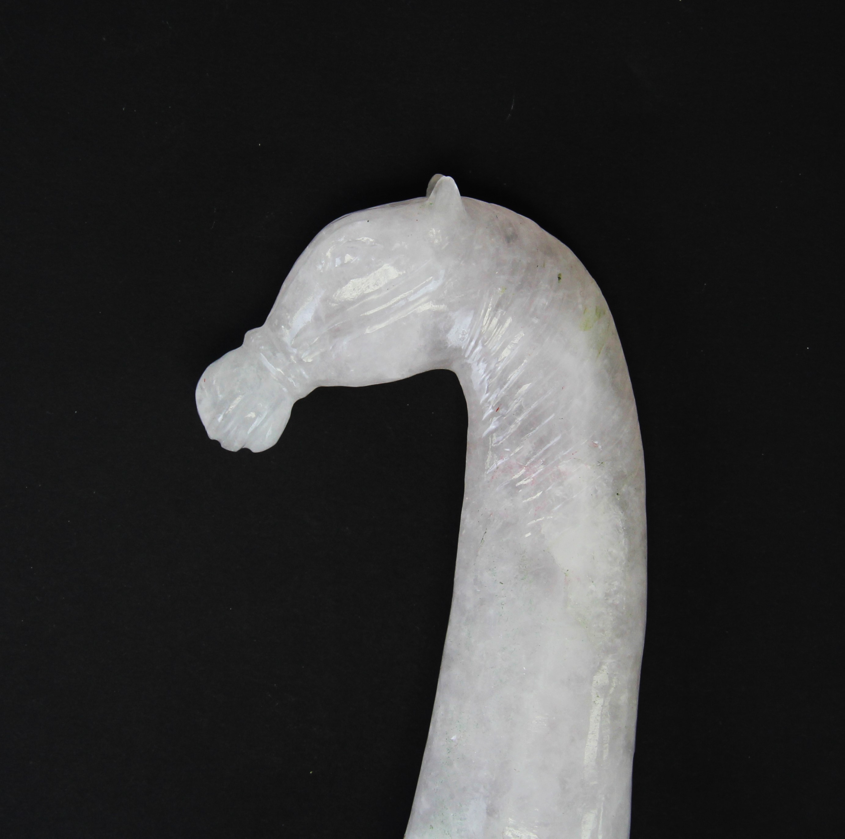 Images for 2575864. ROCK CRYSTAL MUGHAL HORSES HEAD DAGGER HILT ...