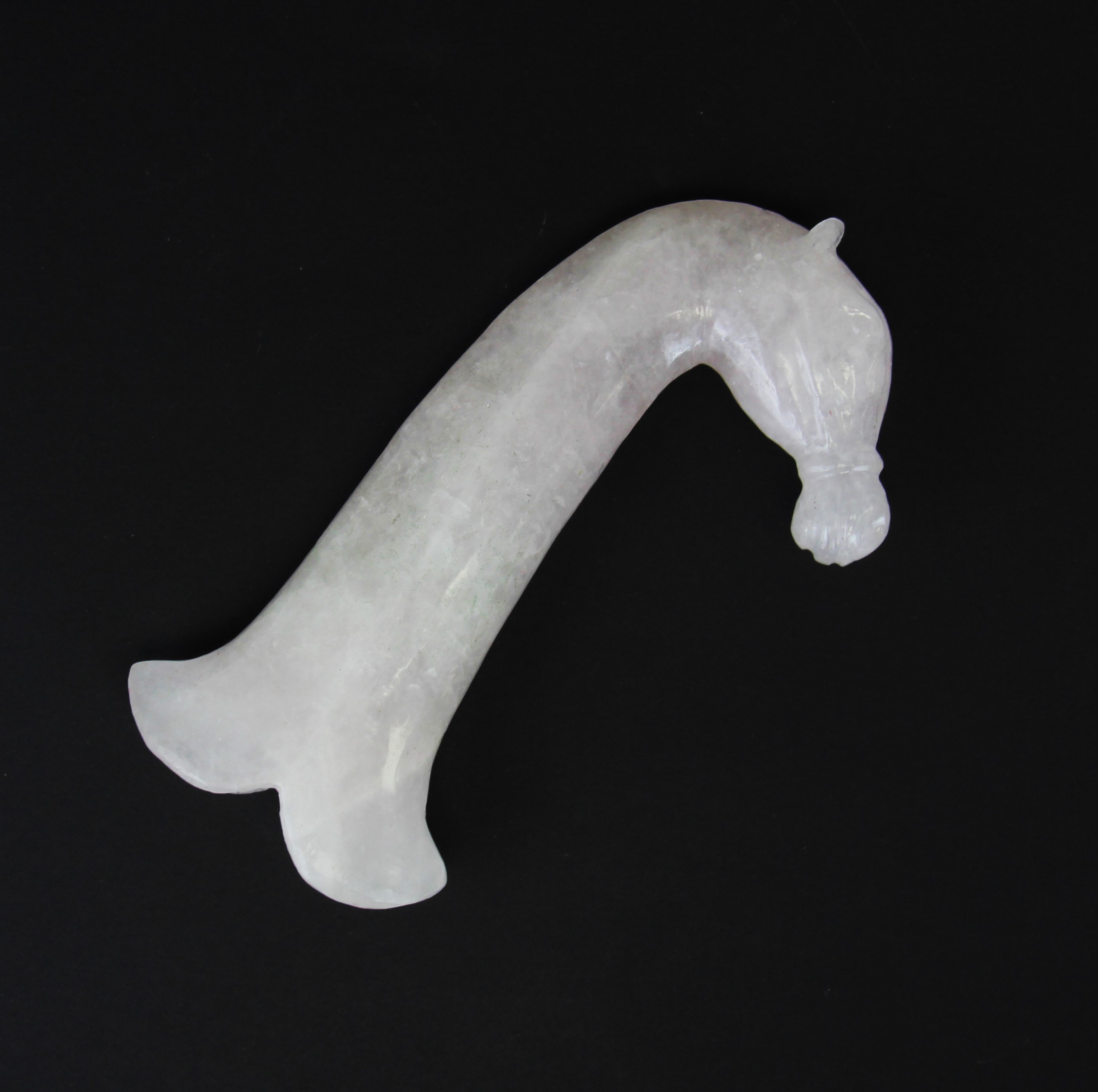 Images for 2575864. ROCK CRYSTAL MUGHAL HORSES HEAD DAGGER HILT ...
