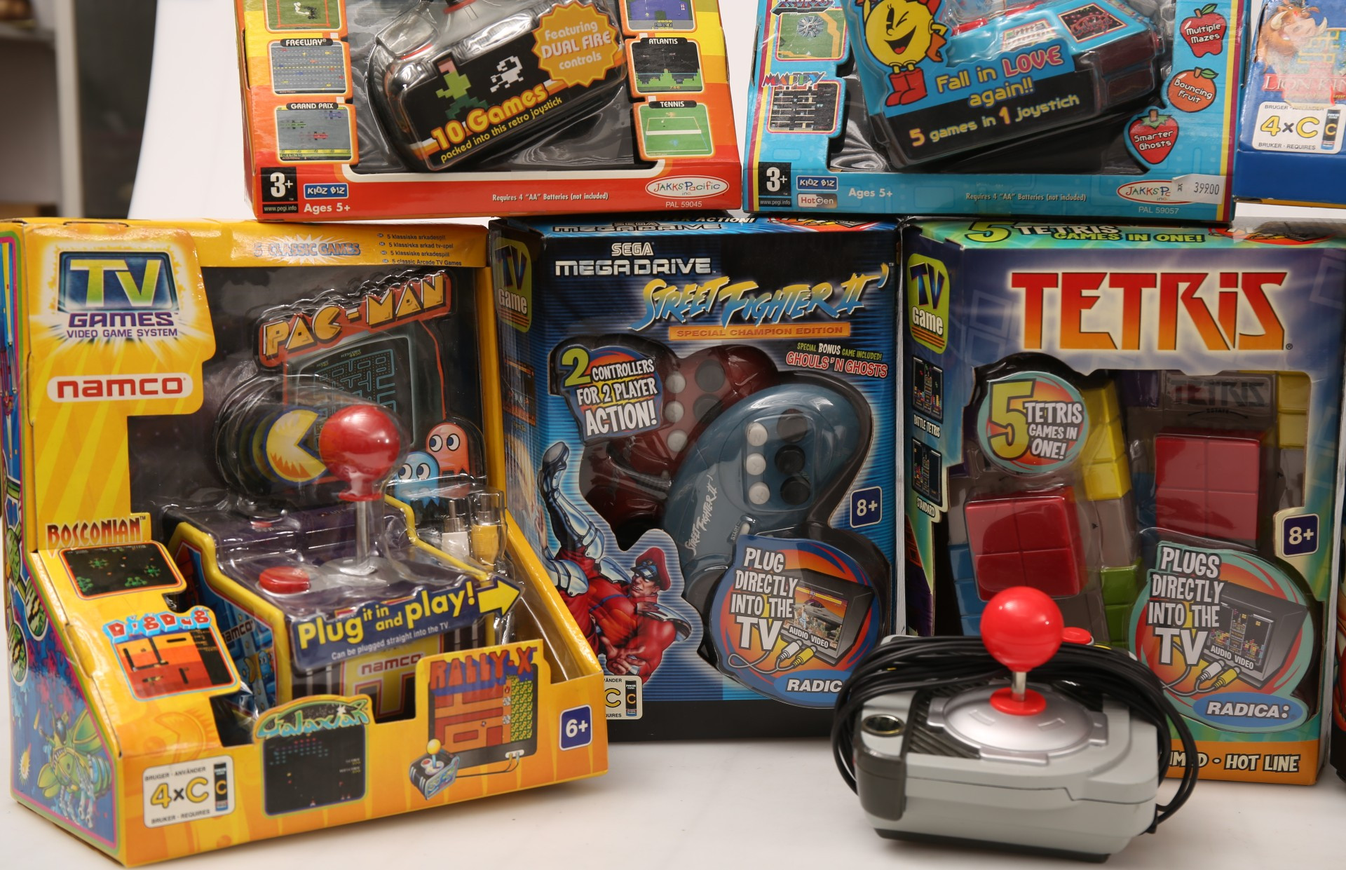 plug and play joystick games