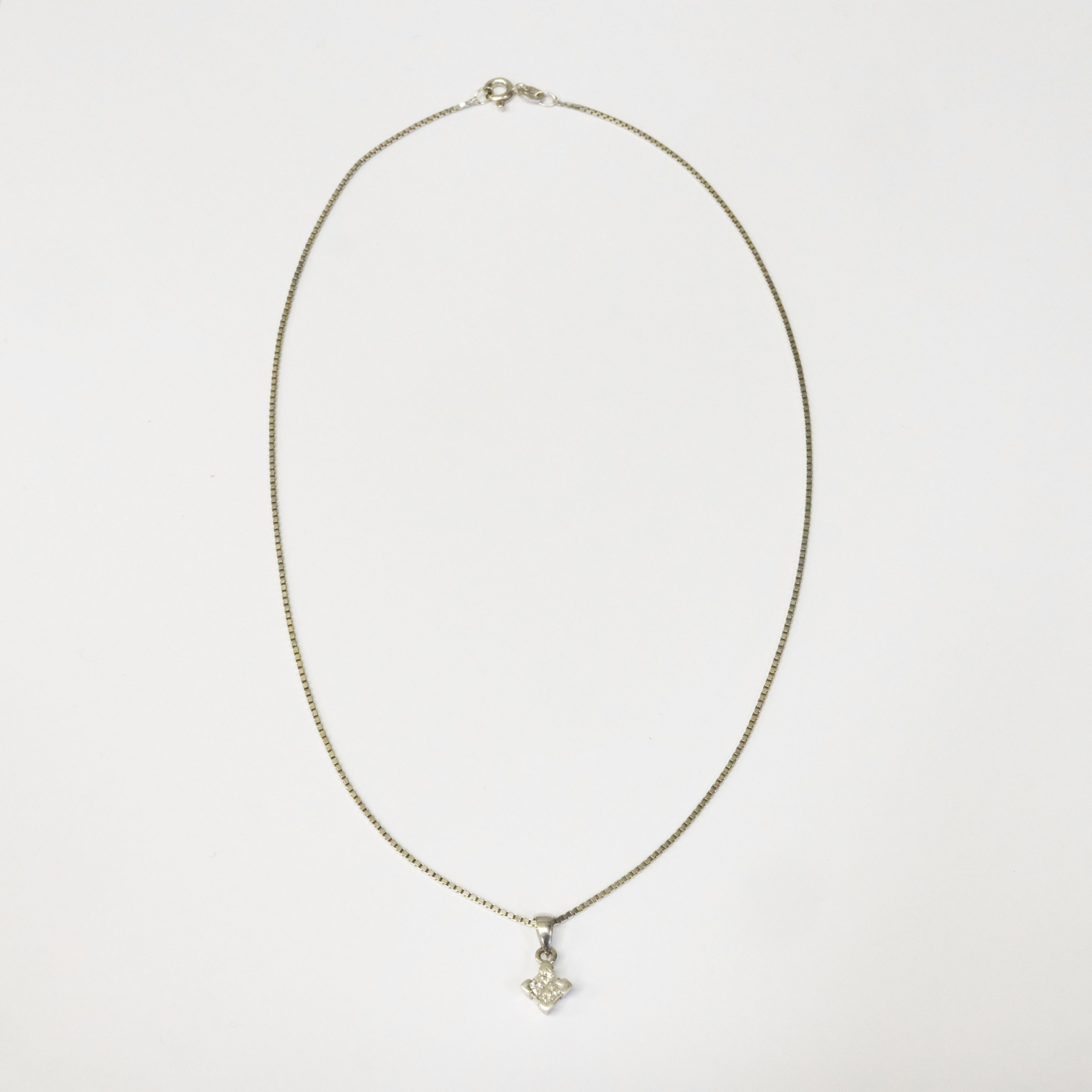 Images for 2594446. NECKLACE, 18K WHITE GOLD, CHAIN" AND