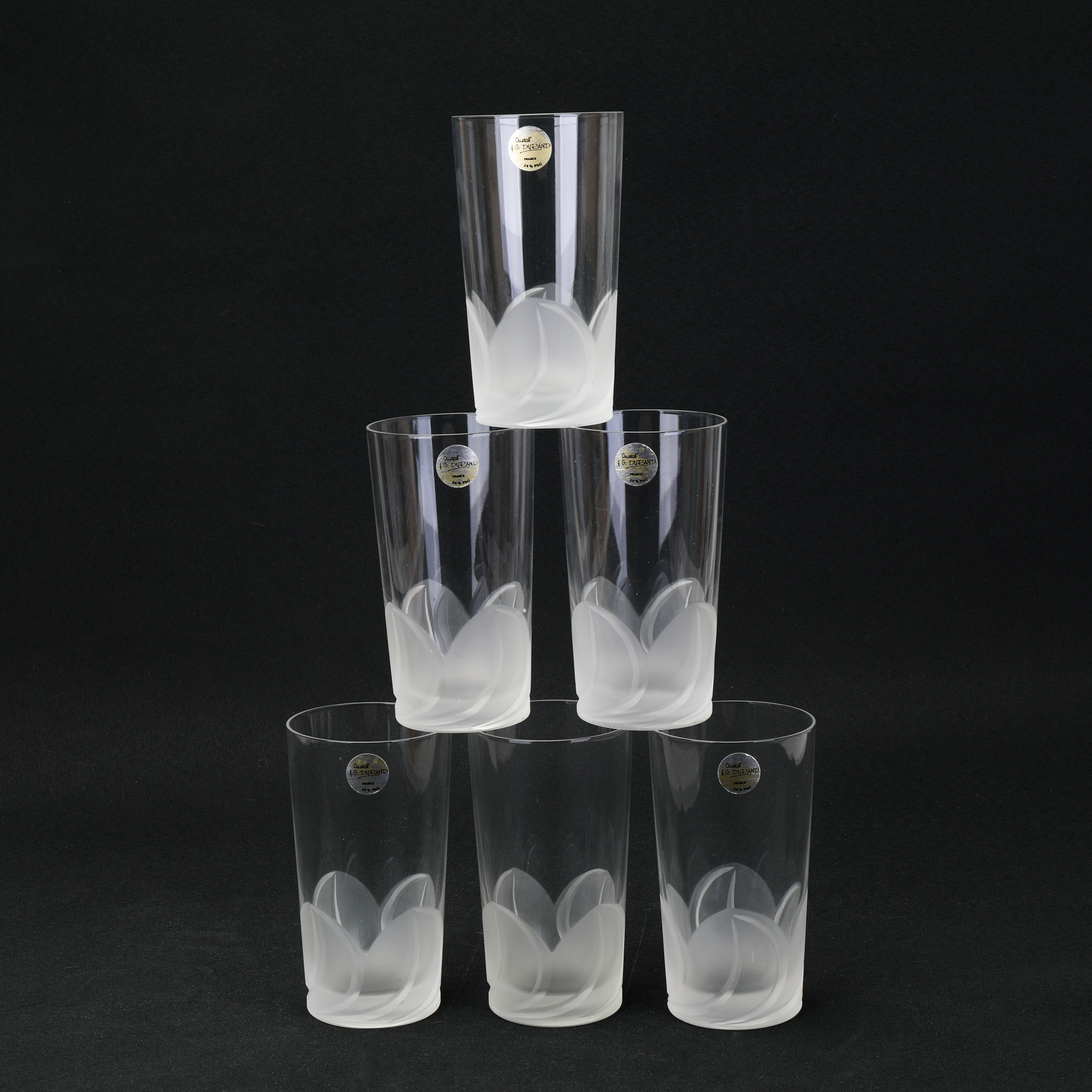 6 Gläser Glühwein. Glasobjekte - Gebrauchglas - Auctionet