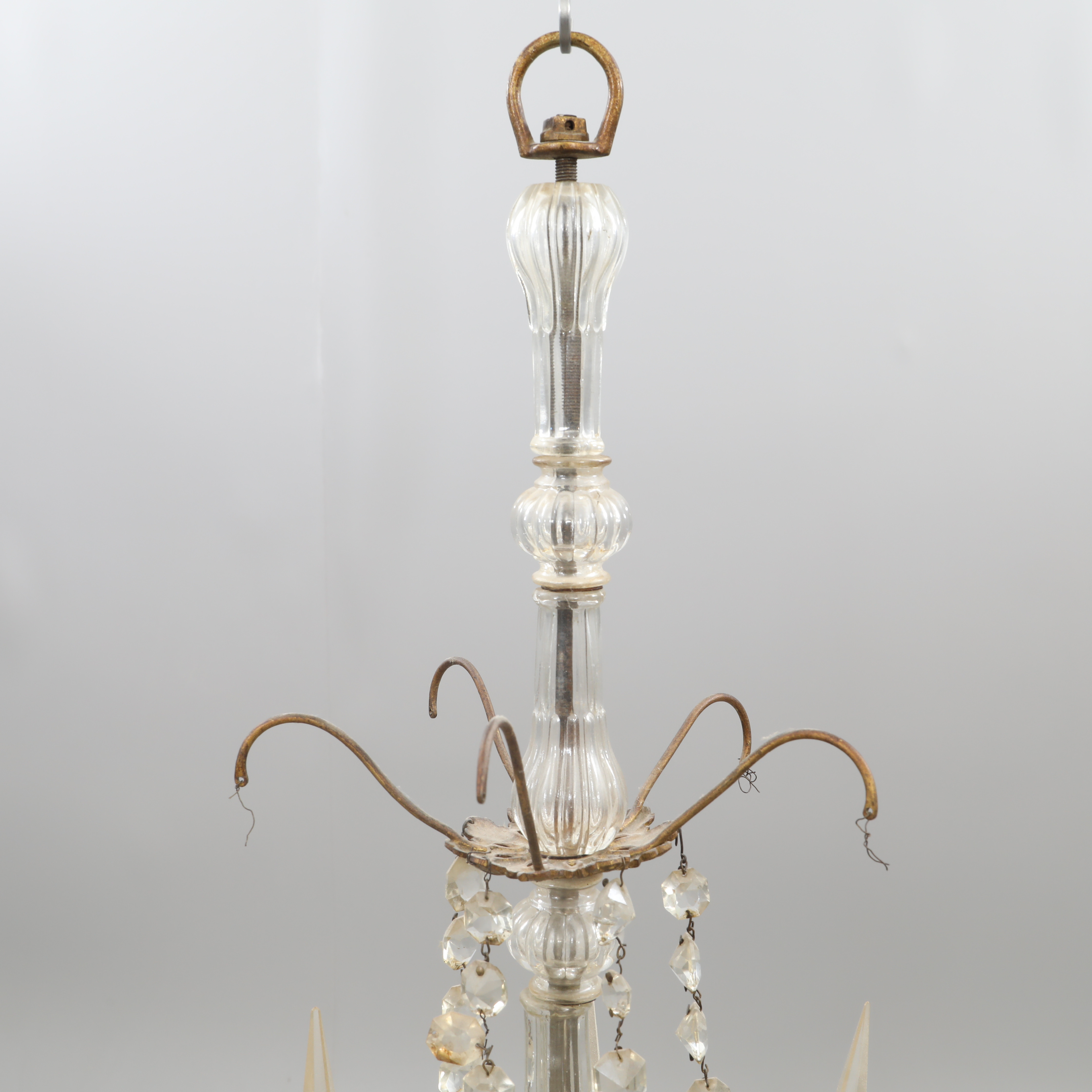 Images for 2687954. CHANDELIER, 15 candle holders, brass frame and