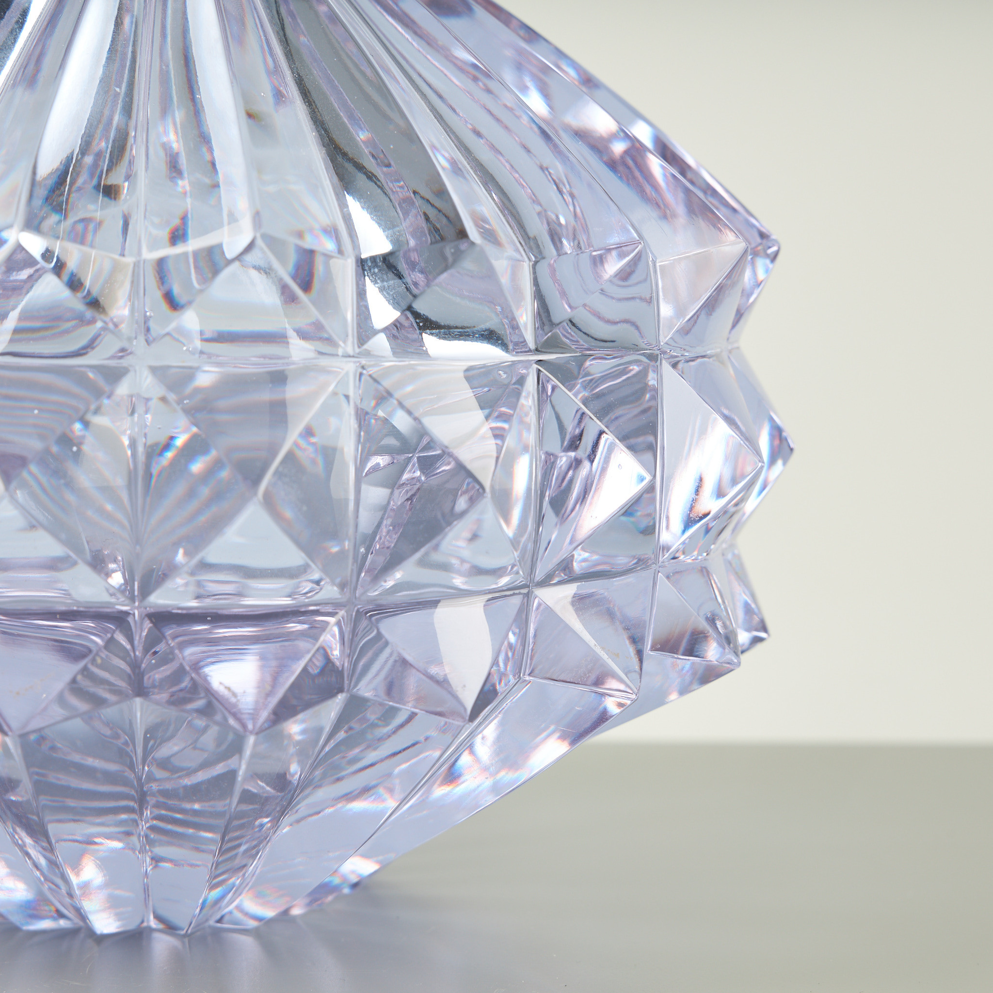 Images for 2740421. NANNY STILL. VASE / GLASS SCULPTURE, purple, cut