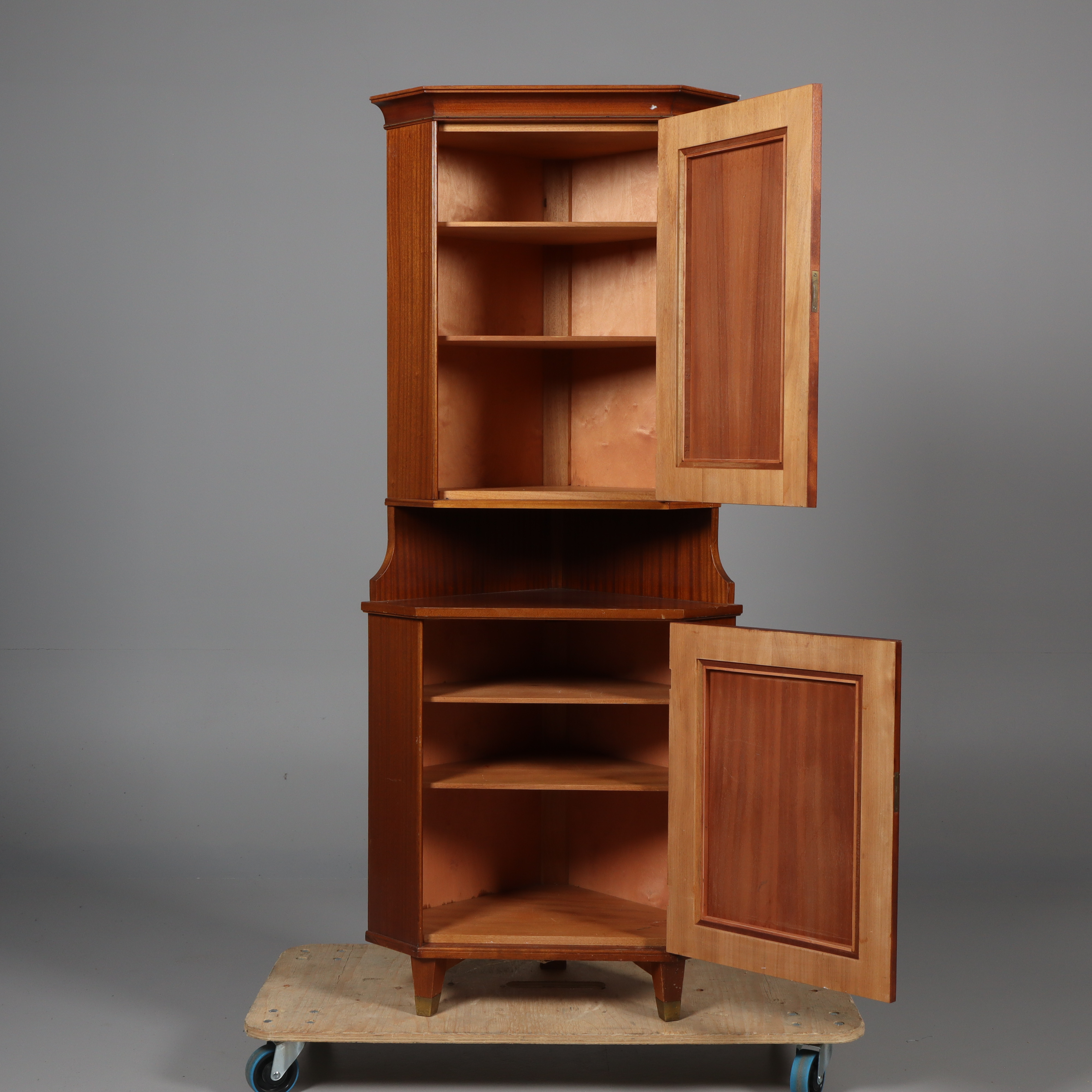 Images for 2749483. CORNER Gustavian style. Mahogany veneer