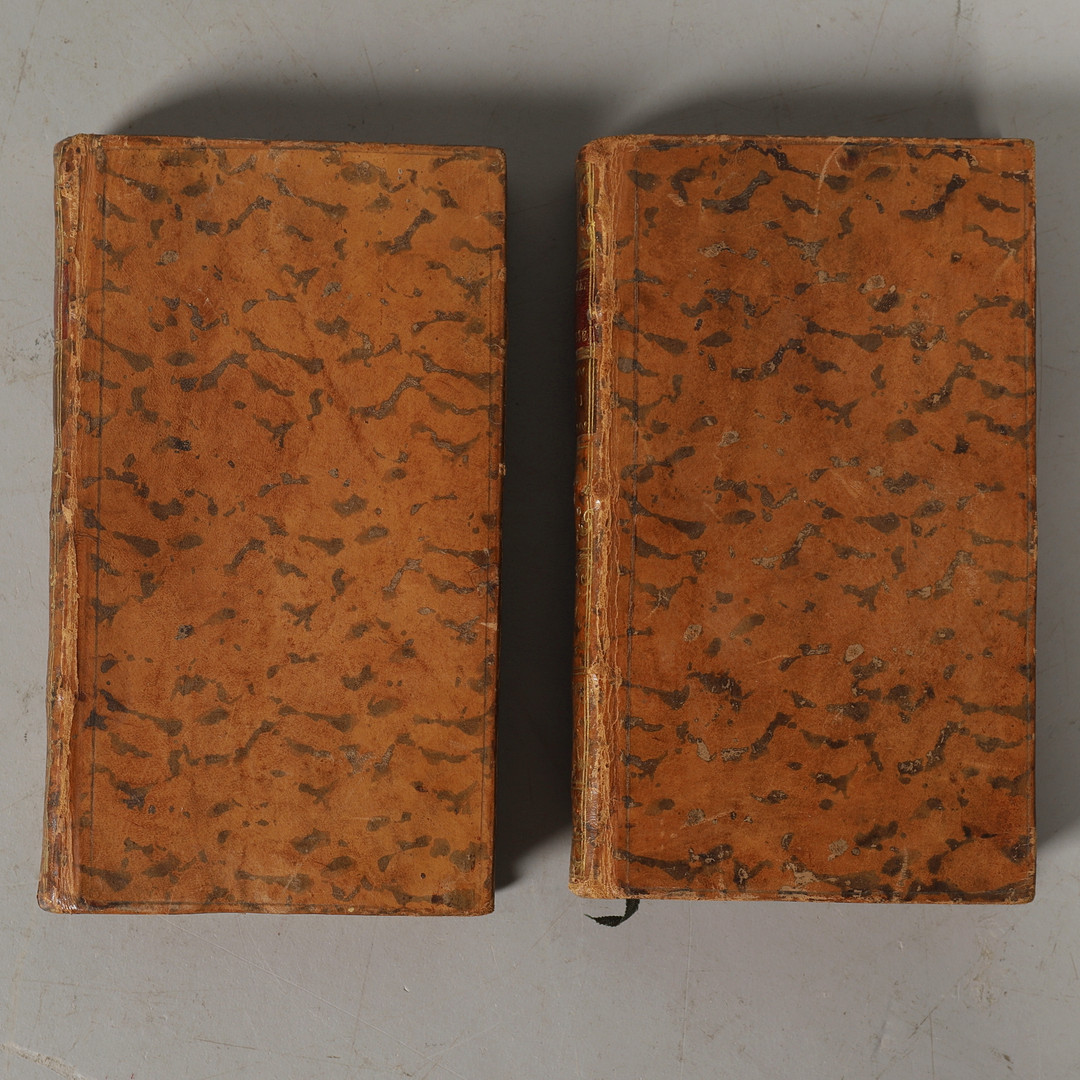 Oeuvres De M. Gresset – 1805 – Complet En 2 Volumes Reliés Cuir – Bon état