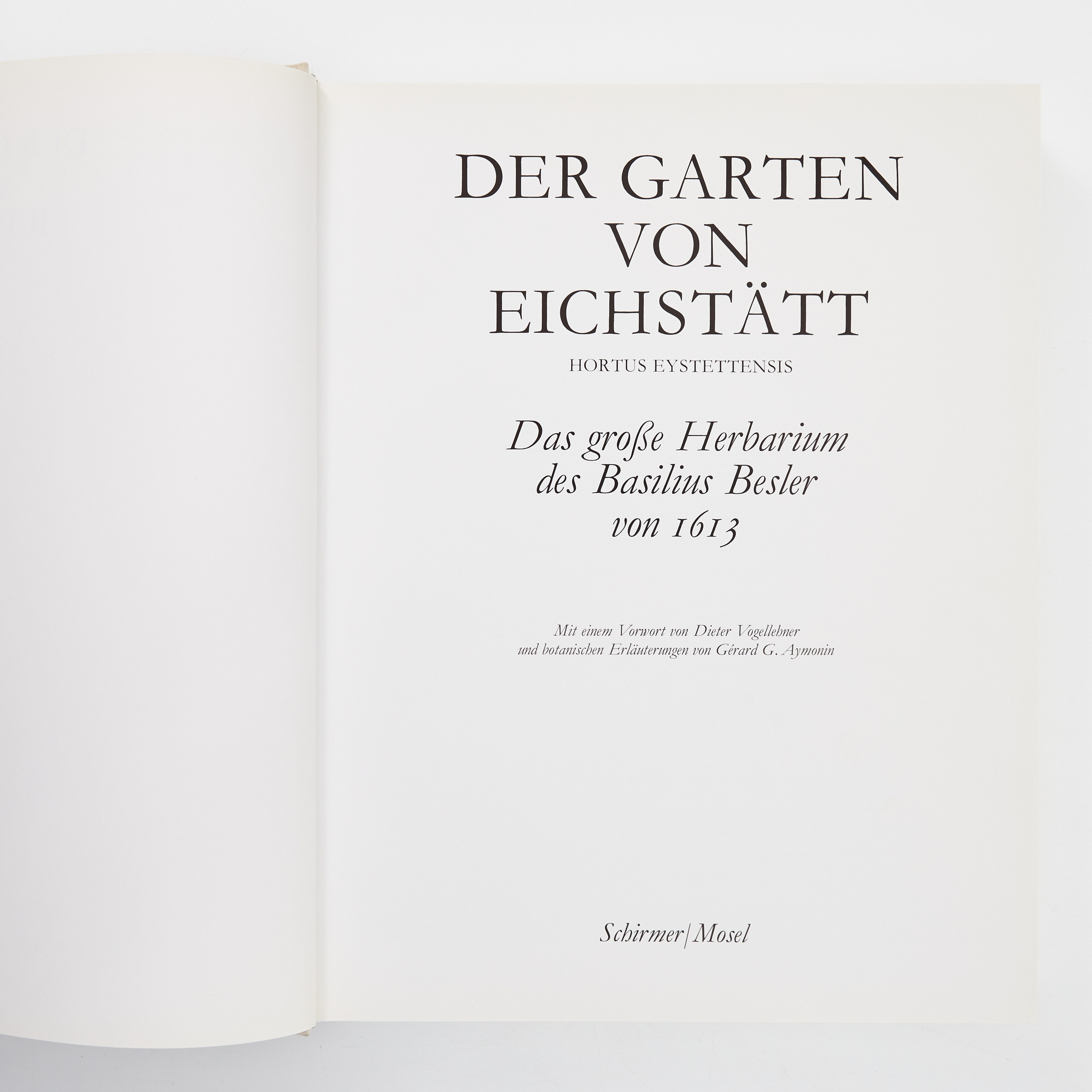 Bilder för 2787476. BESLER, Der Garten von Eichstätt, München 1997