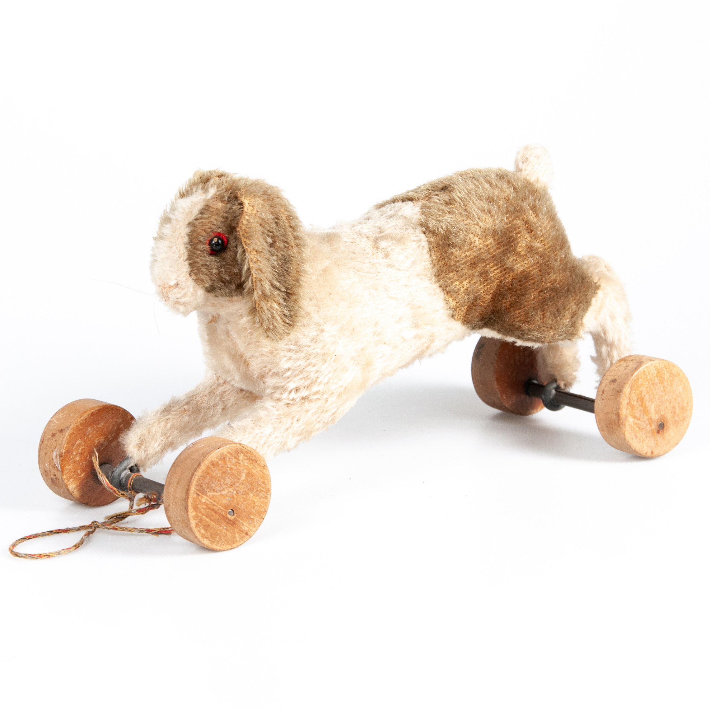 Images for 2809058. STEIFF RABBIT ON WHEELS PULL TOY. - Auctionet