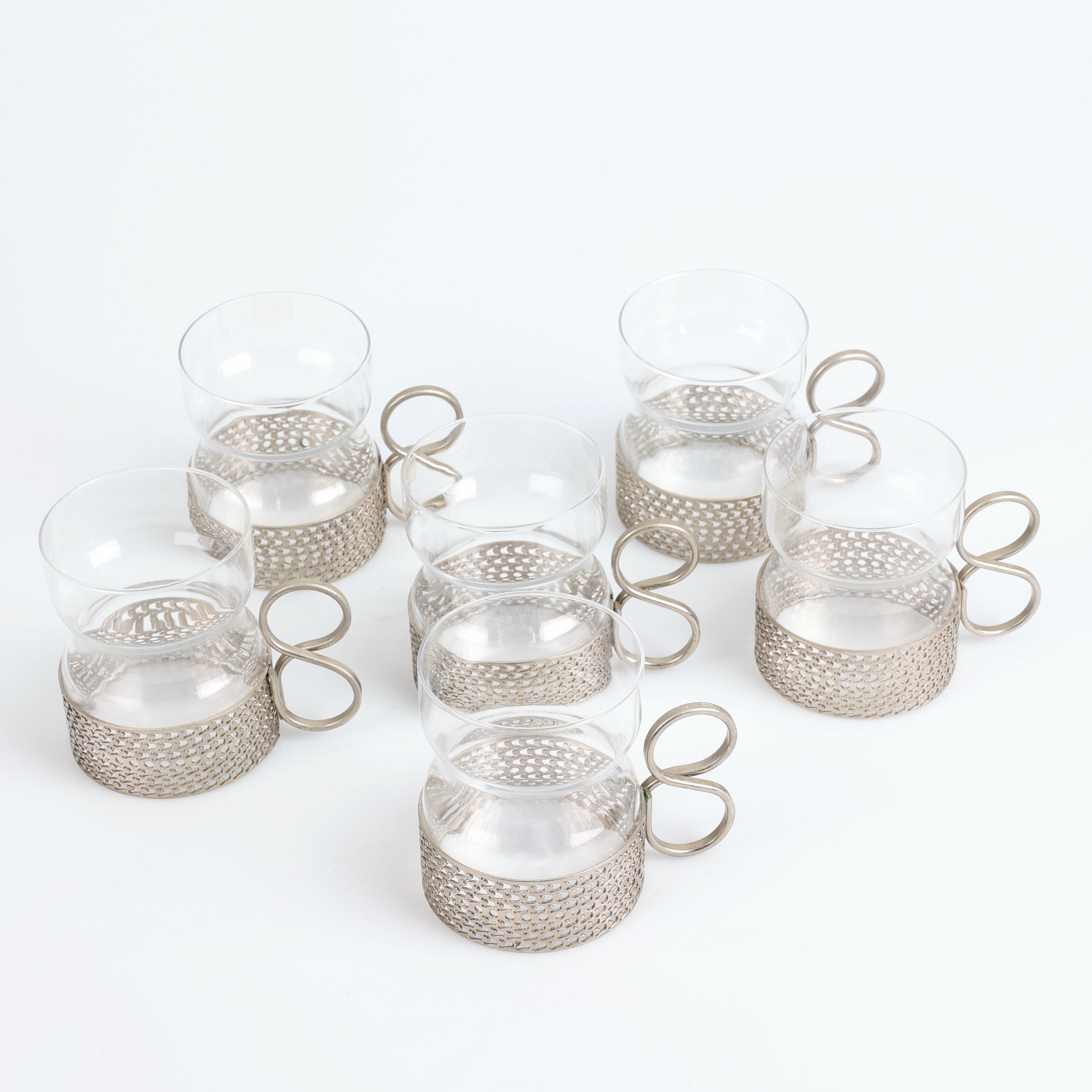 Images for 2816858. TIMO SARPANEVA. Glass with holder, 6 pcs., Tsaikka ...