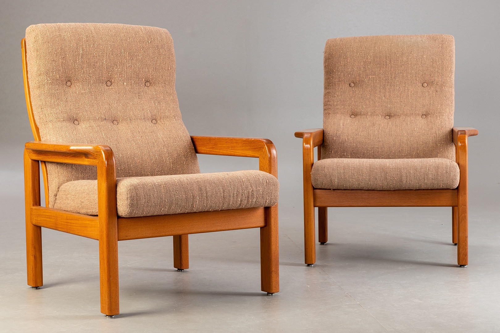 Images for 2859571. EMC furniture. seating group. Teak sofa + 2