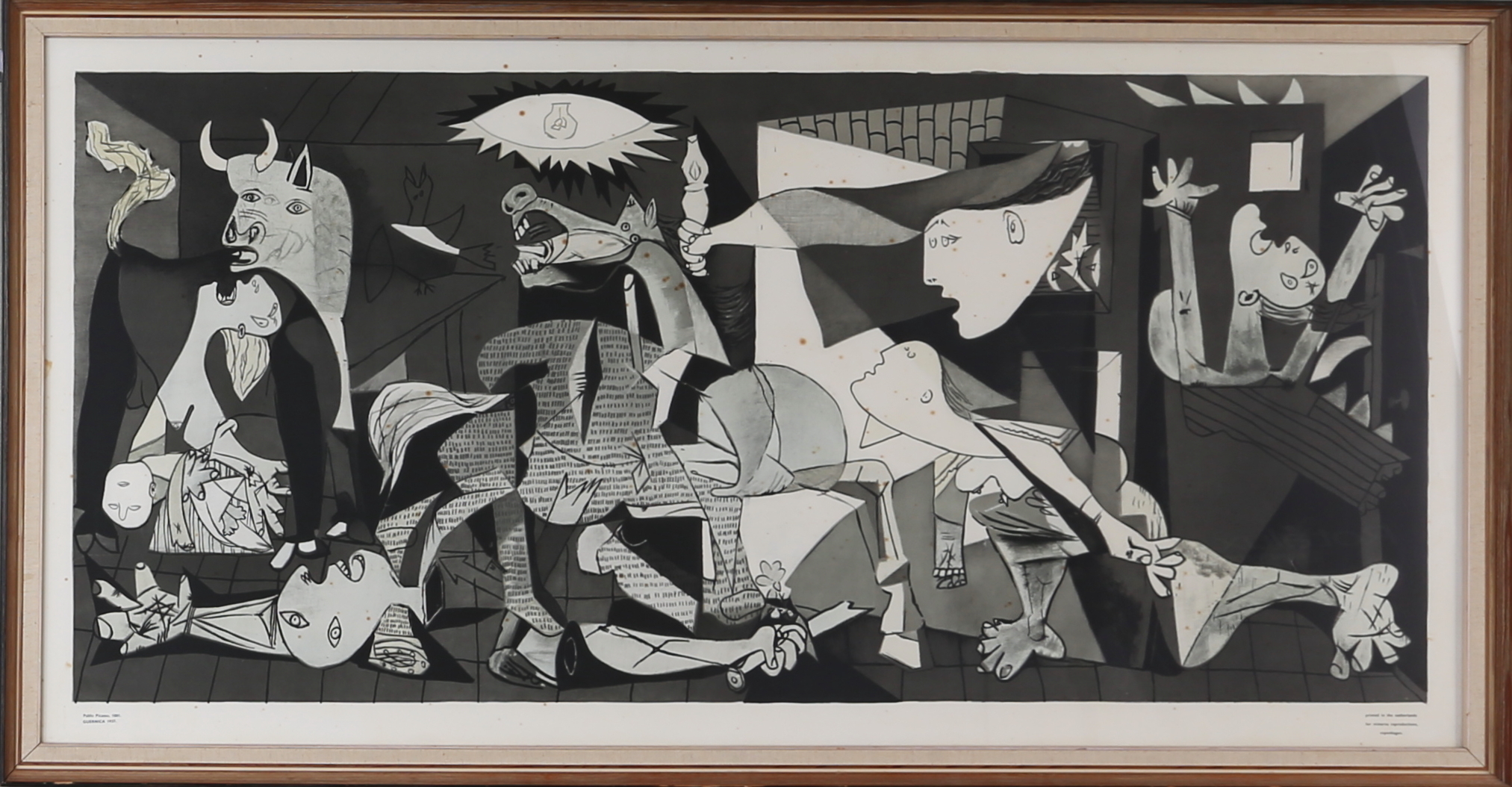 Pablo Picasso Press Guernica Minerva Reproductions Copenhagen Art Graphic Auctionet