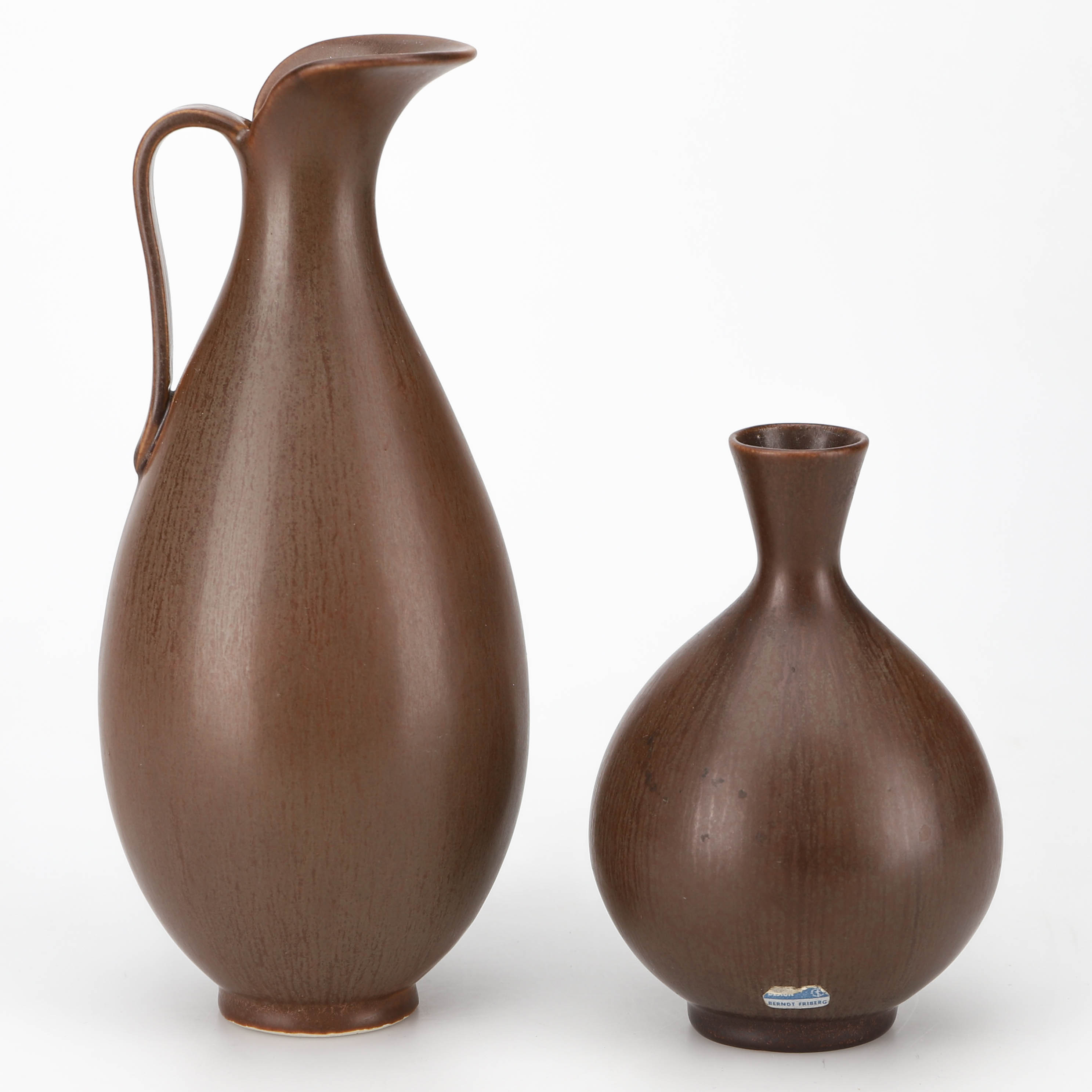 Images for 2875537. BERNDT FRIBERG. Jug and vase, stoneware