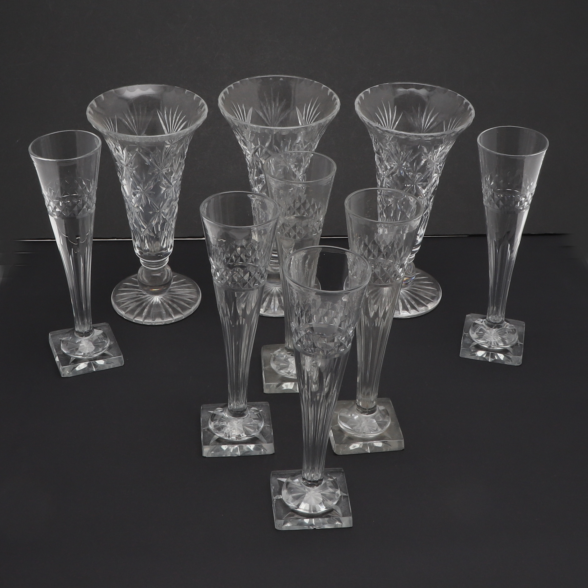 Images for 2880378. A SET OF SIX LATE 19TH/EARLY 20TH CENTURY CUT GLASS