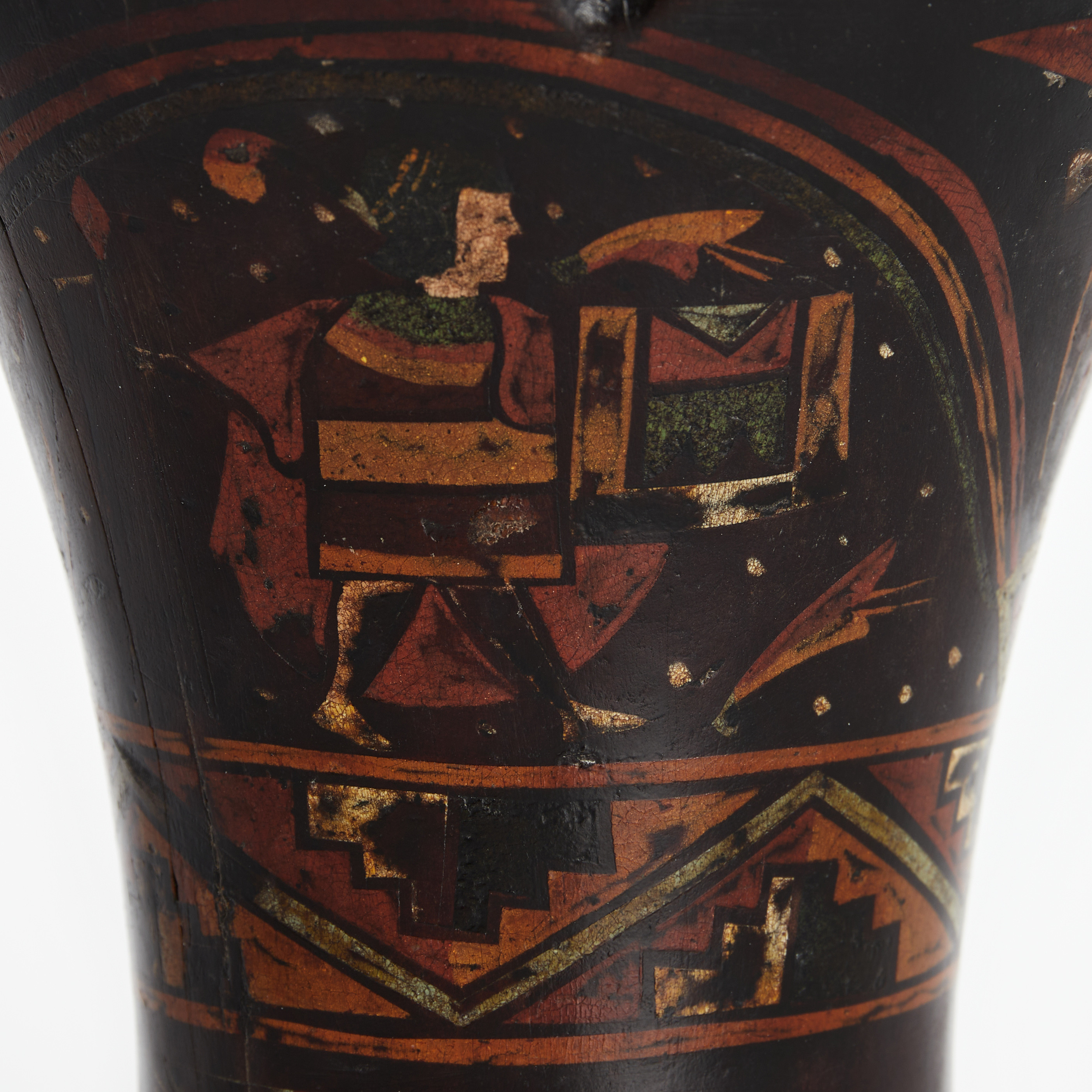 Kero Inca Cup Examples Images for 2887022. CUP, in wood, Inca Empire 15th/17th century, so ...