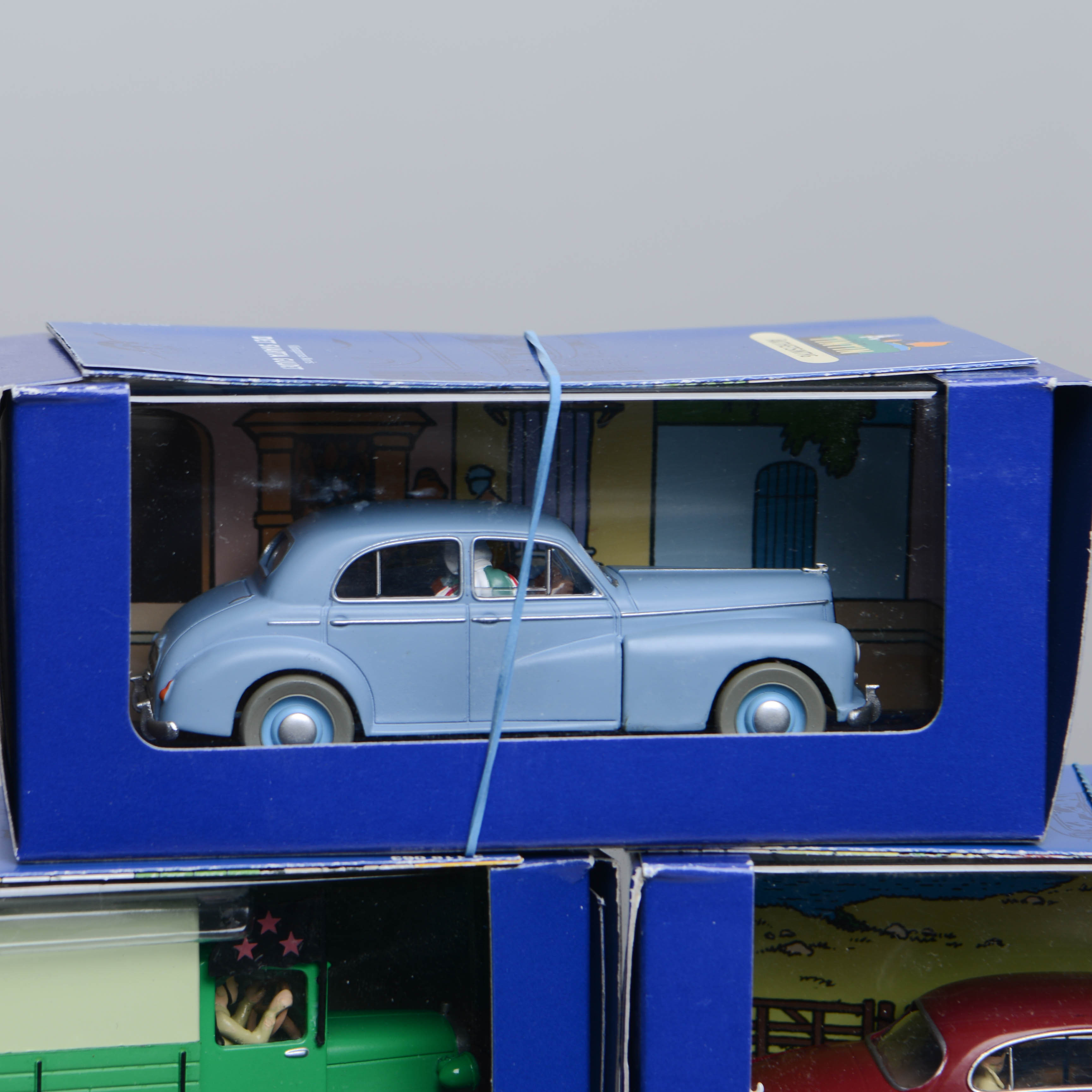 MODELS, 10 pcs, Tintin, Hergé, Editions Atlas. Toys - Toys - Auctionet