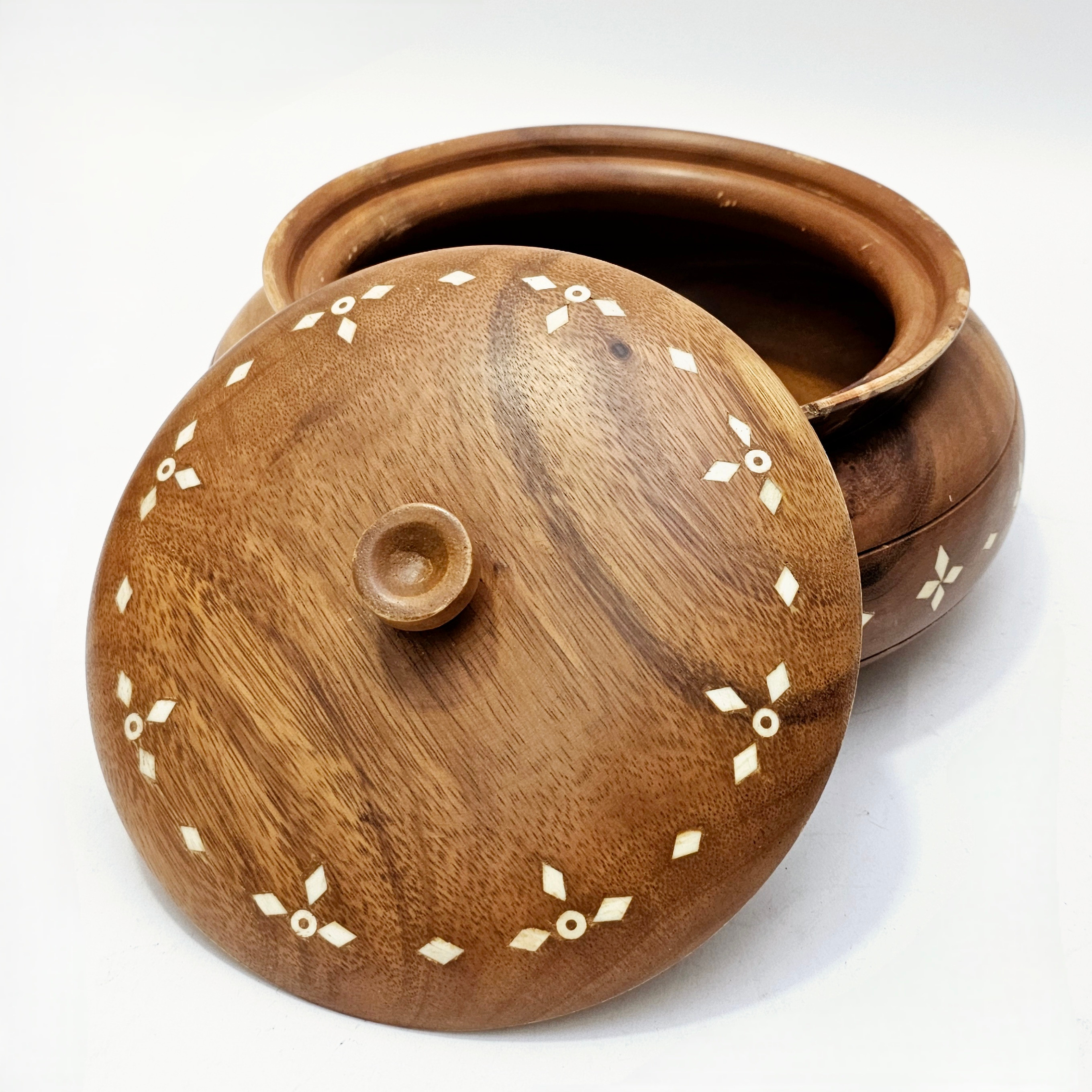 Images for 2894236. SET OF 3 PHILIPPINE WOODEN RICE BOWLS, 20TH CENTURY
