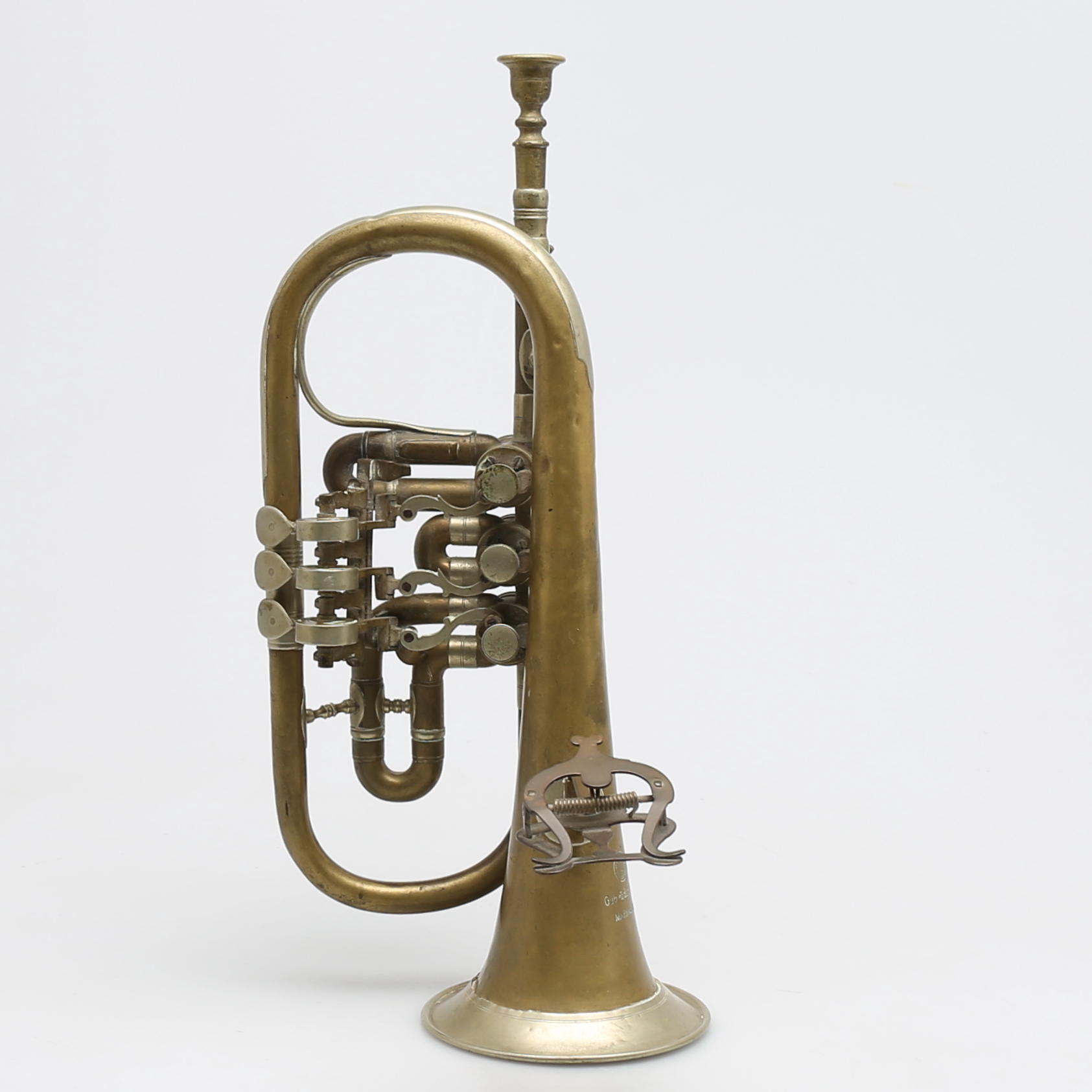 Images for 290508. CORNETT in brass, Gebrüder Schuster, Markneukirchen ...