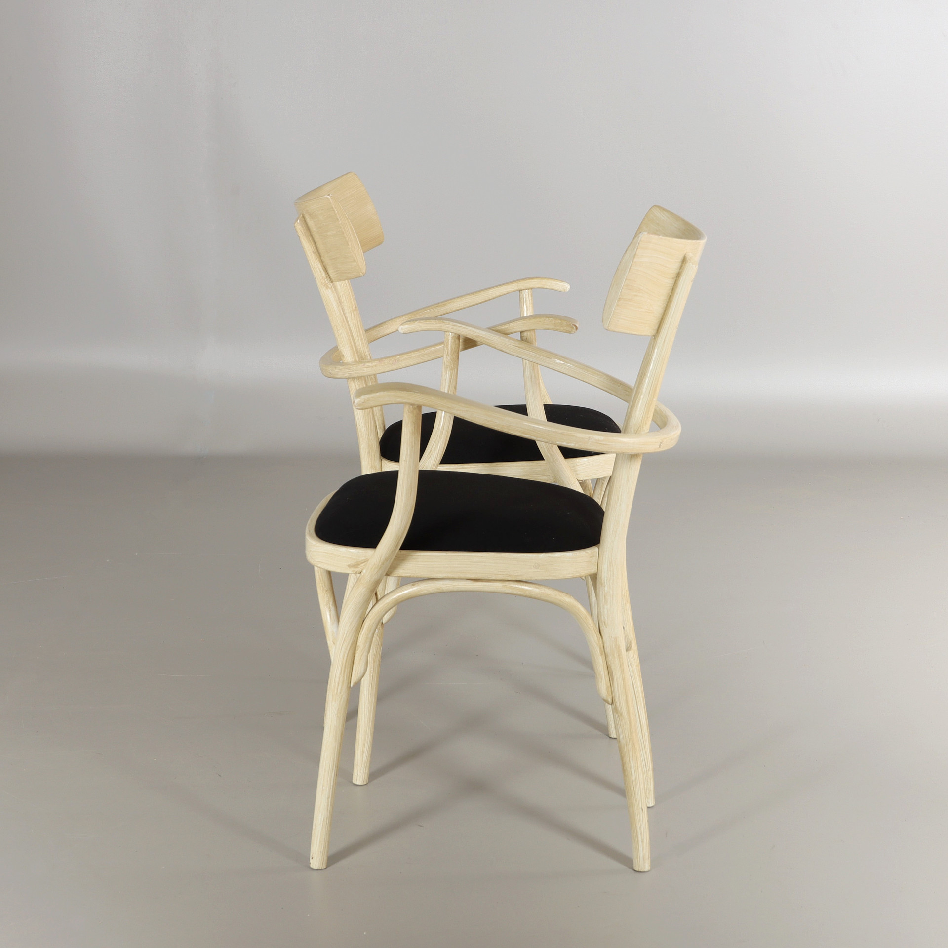 Images for 2908629. HERMANN CZECH. b 1936. Armchairs, 1 pair,