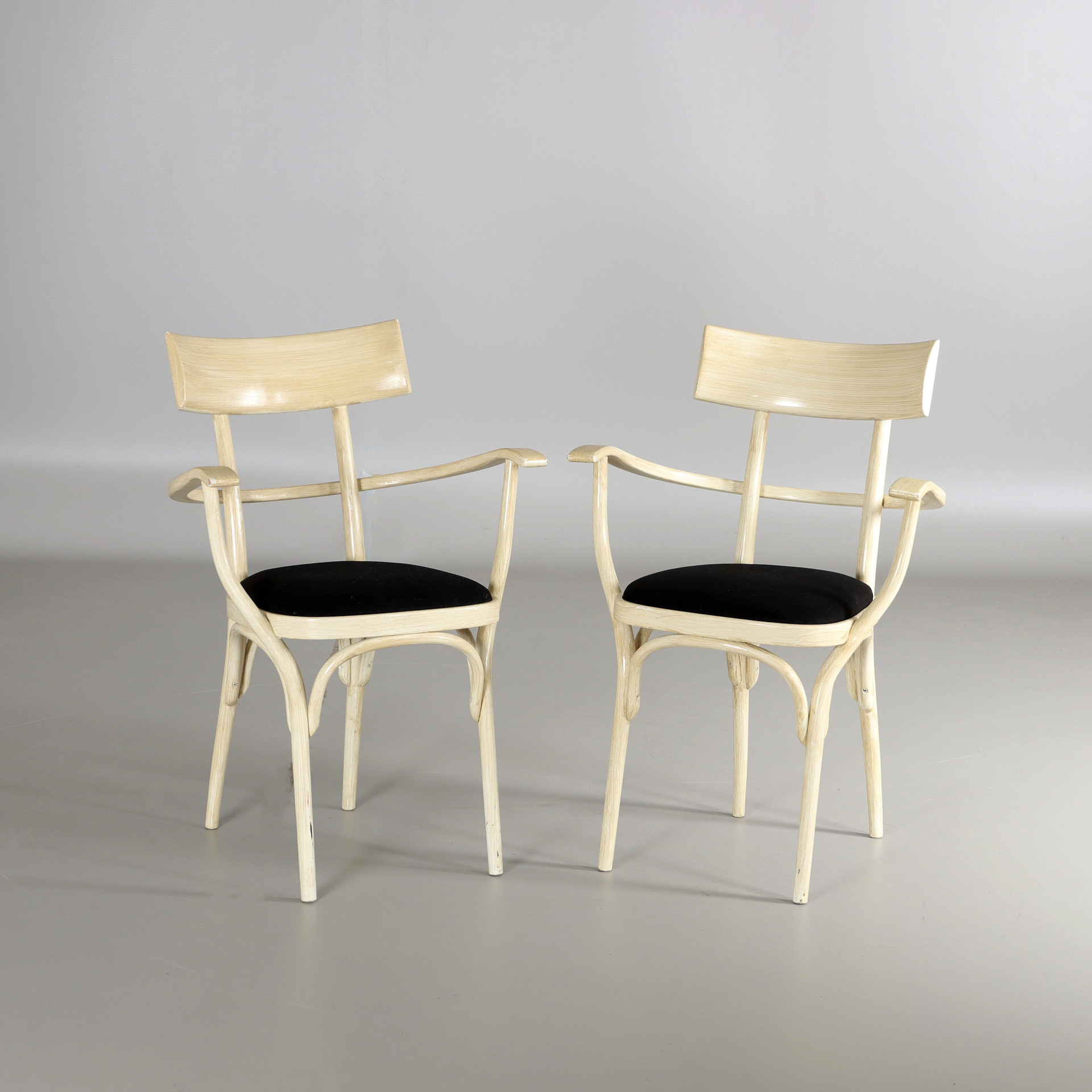 Images for 2908629. HERMANN CZECH. b 1936. Armchairs, 1 pair,