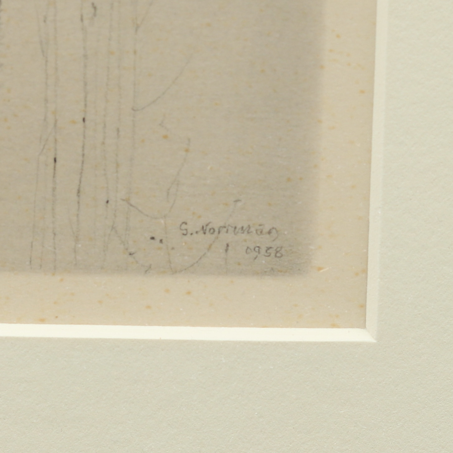 Images for 3011520. GUNNAR NORRMAN. Coastal landscape drawing, signed ...