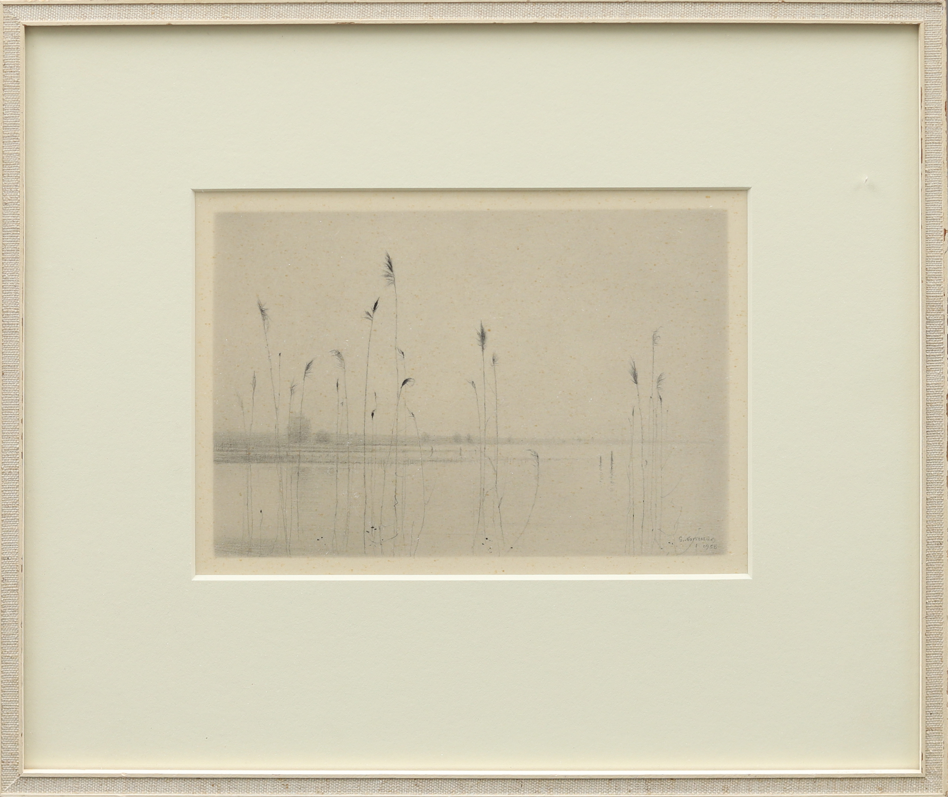 Images for 3011520. GUNNAR NORRMAN. Coastal landscape drawing, signed ...