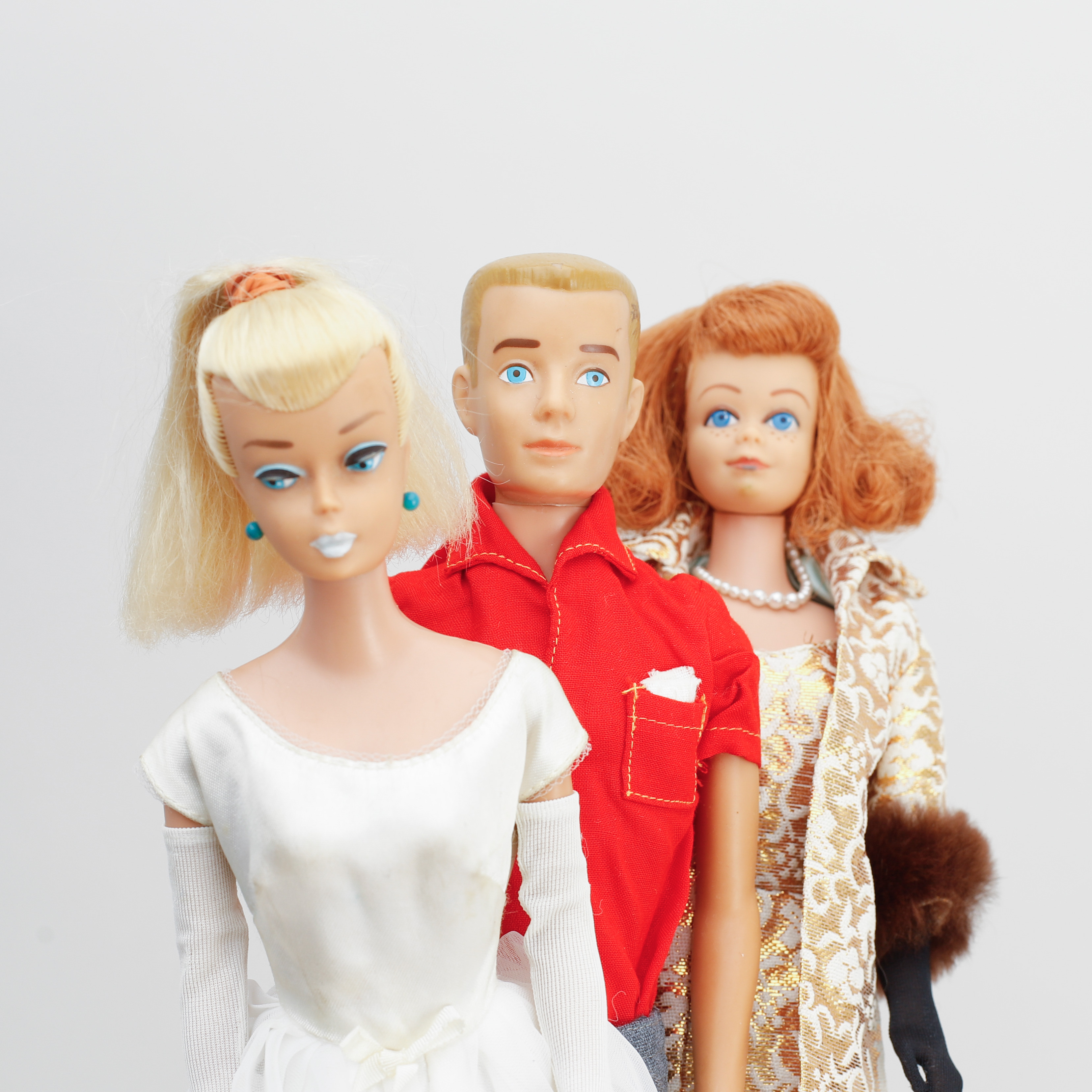 Poupée Ken Mattel 1960 Vintage – Rare, Avec Accessoires
