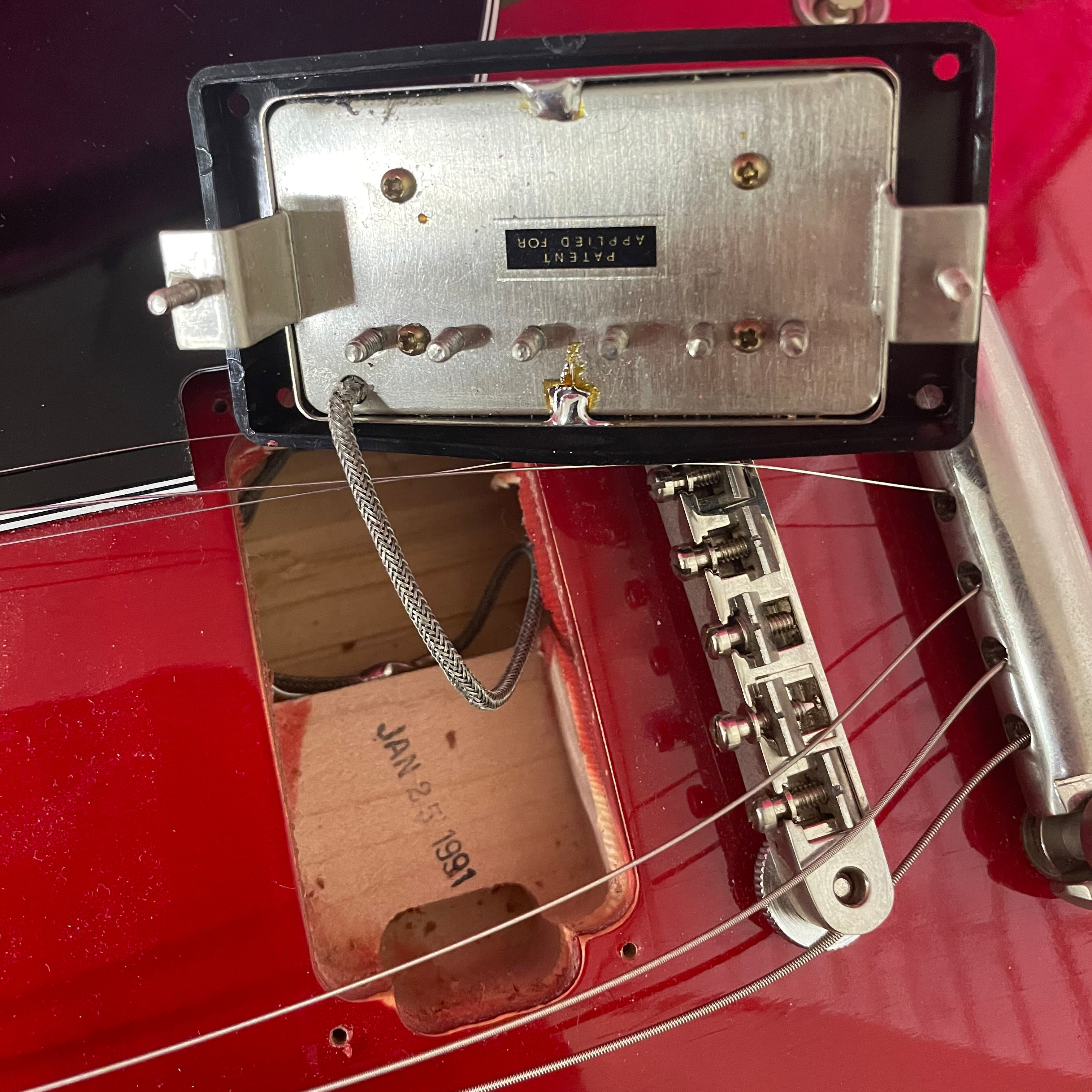 Bilder för 3020593. GIBSON, "ESDOT"/ES335, 1991, USA, Cherry Red