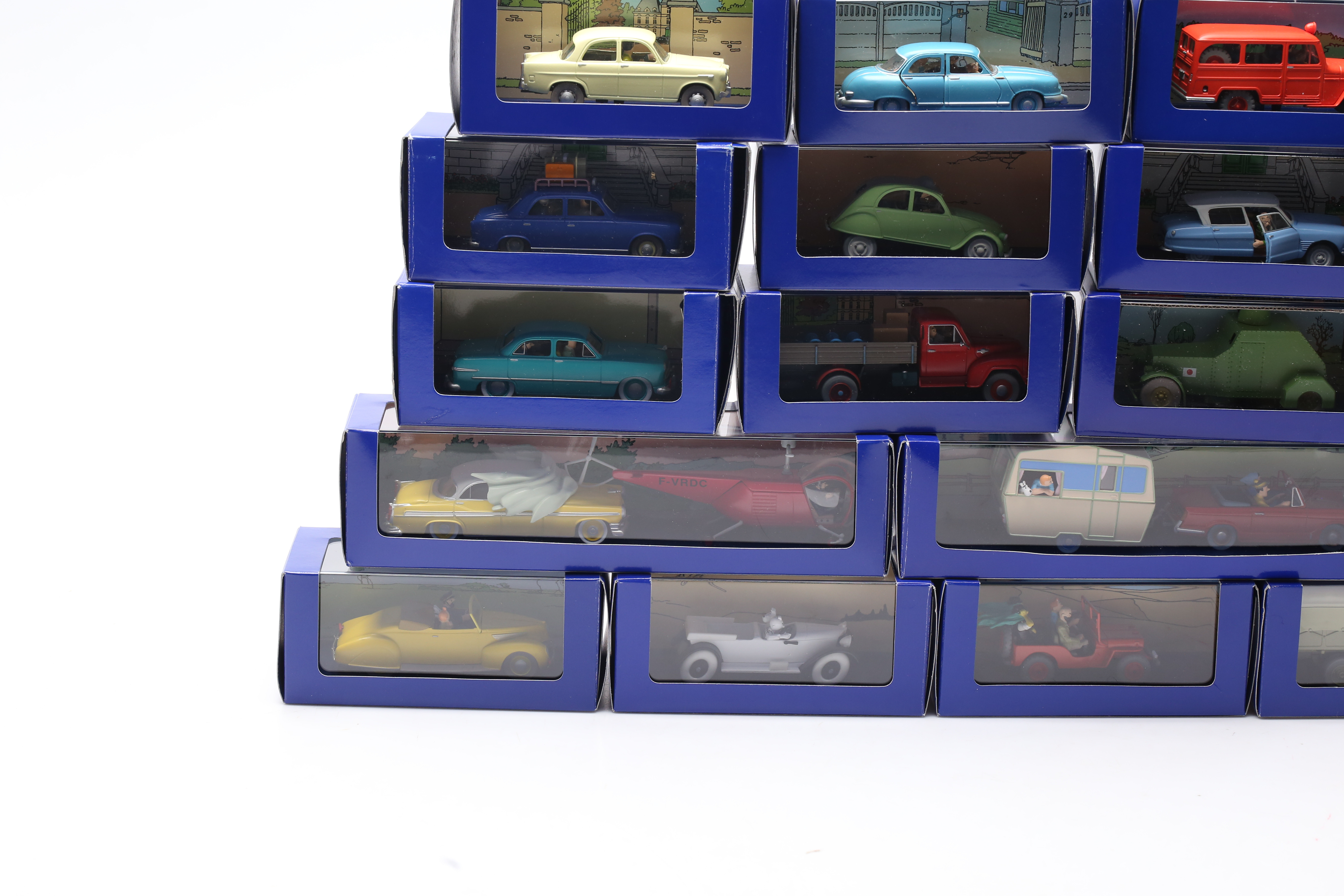 Collection Atlas Tintin – Land Rover 1/43 – Série Moulinsart 2004 – En Boîte