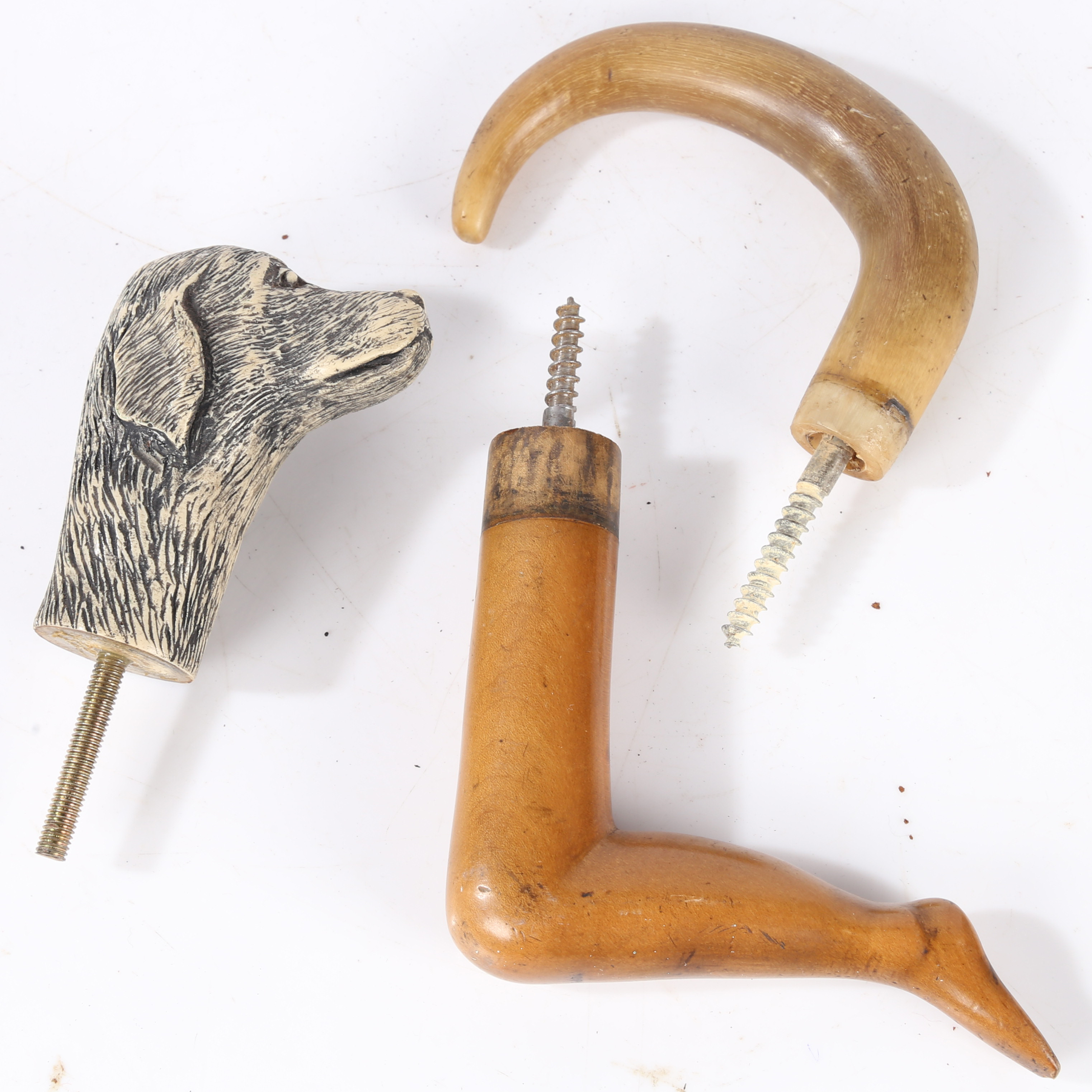 Images For 3042305 THREE 19TH 20TH CENTURY WALKING STICK HANDLES TO images-for-3042305-three-19th-20th-century-walking-stick-handles-to