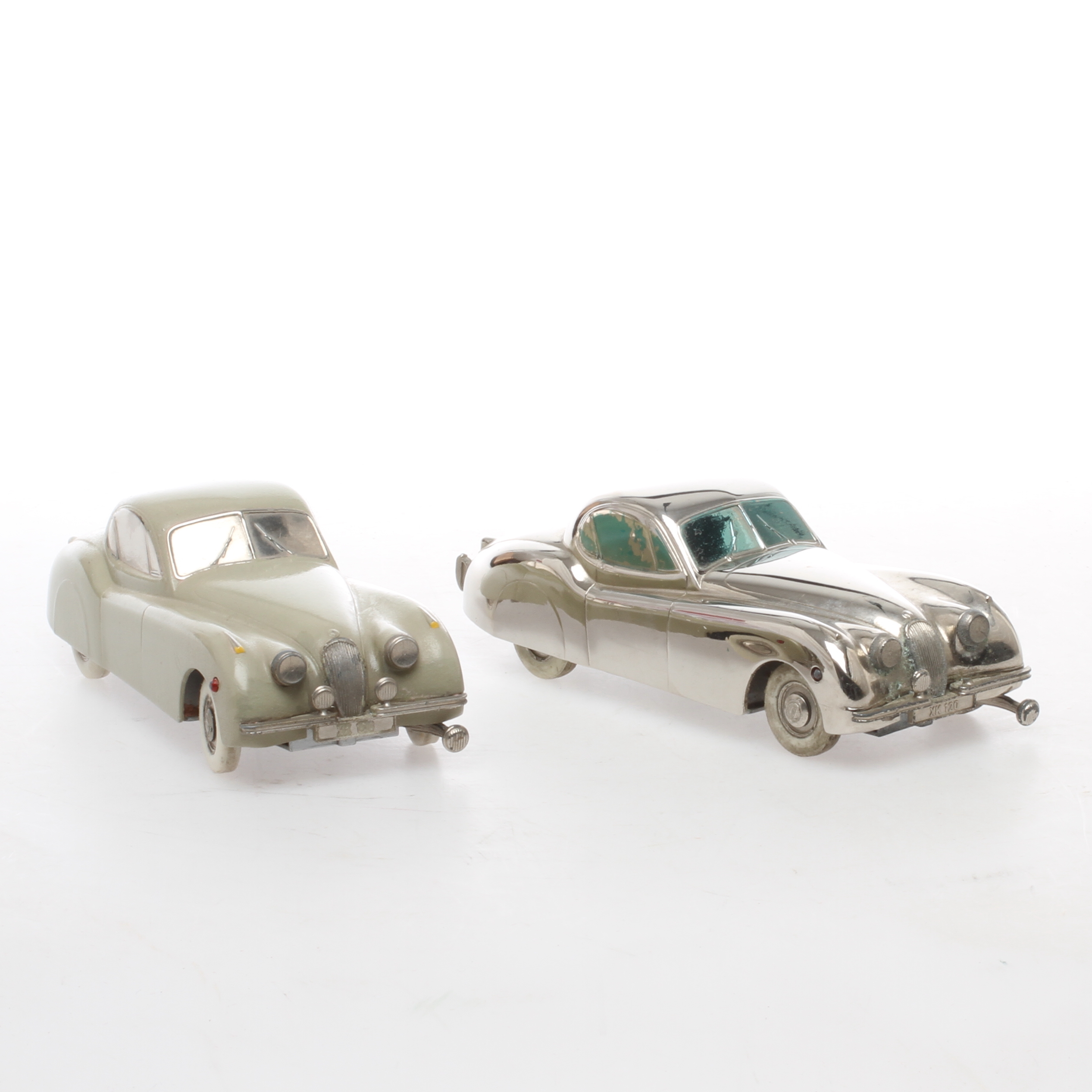 Images for 304449. MODEL CARS PREMIUM 2 JAGUARS. Germany Brit. zone