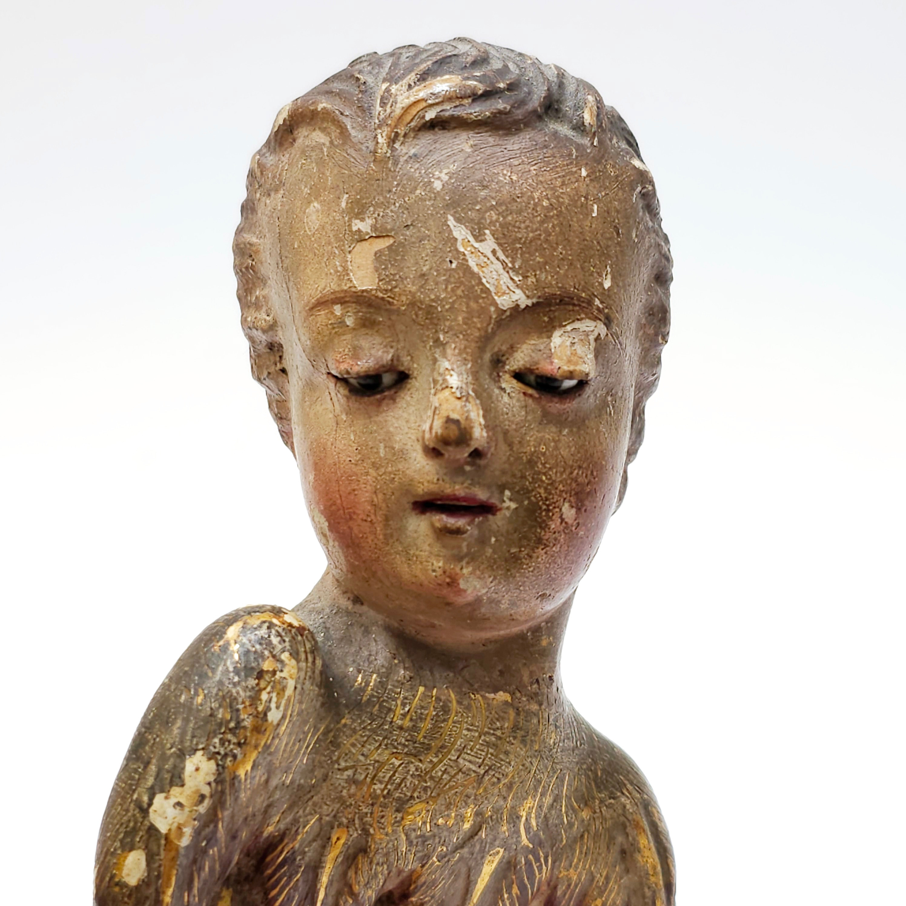 Images For 3060249 PAIR OF ANGEL SIZES IN POLYCHROME WOOD EARLY XX images-for-3060249-pair-of-angel-sizes-in-polychrome-wood-early-xx
